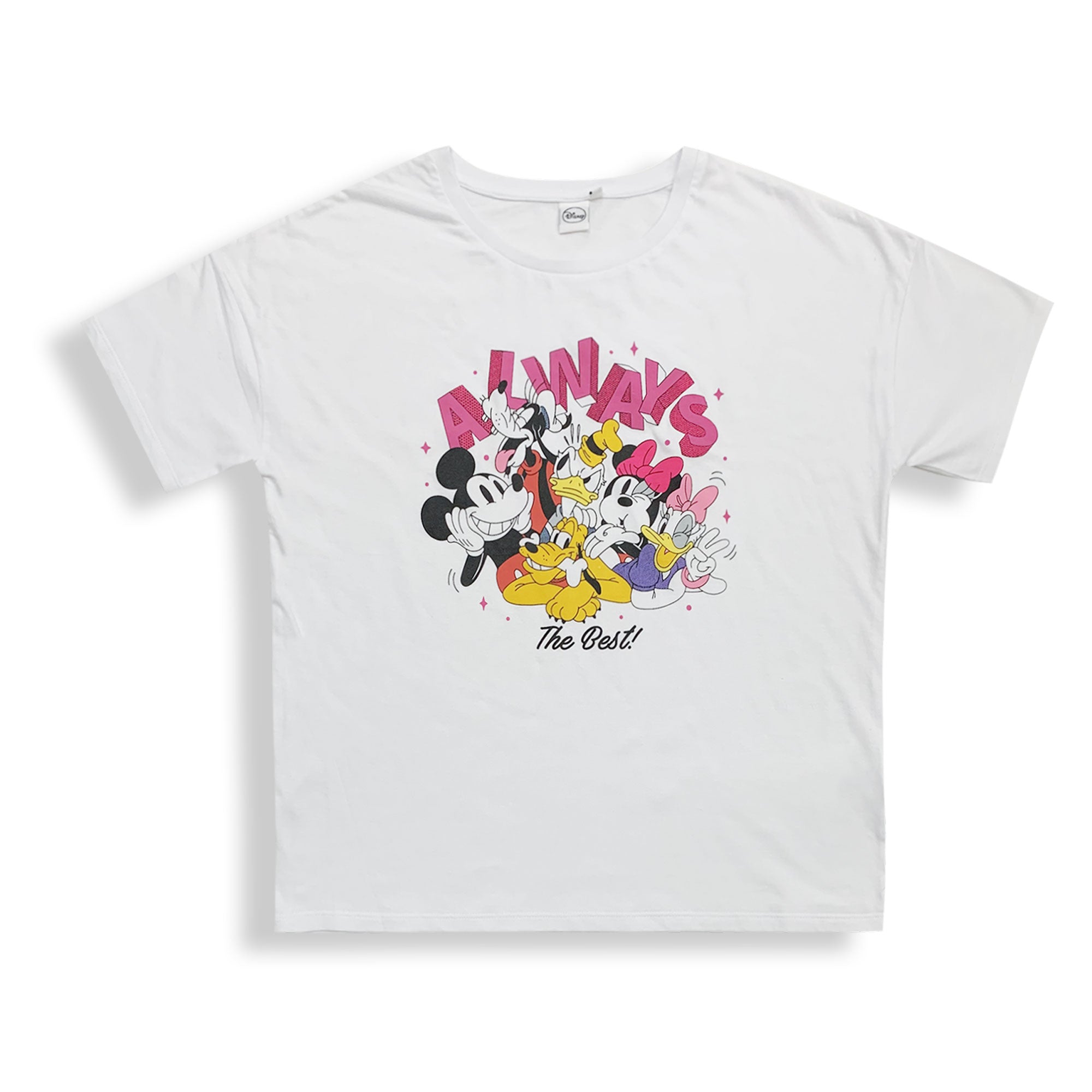 Pigiama corto donna Disney Mickey Mouse t-shirt e short in cotone estivo 6093