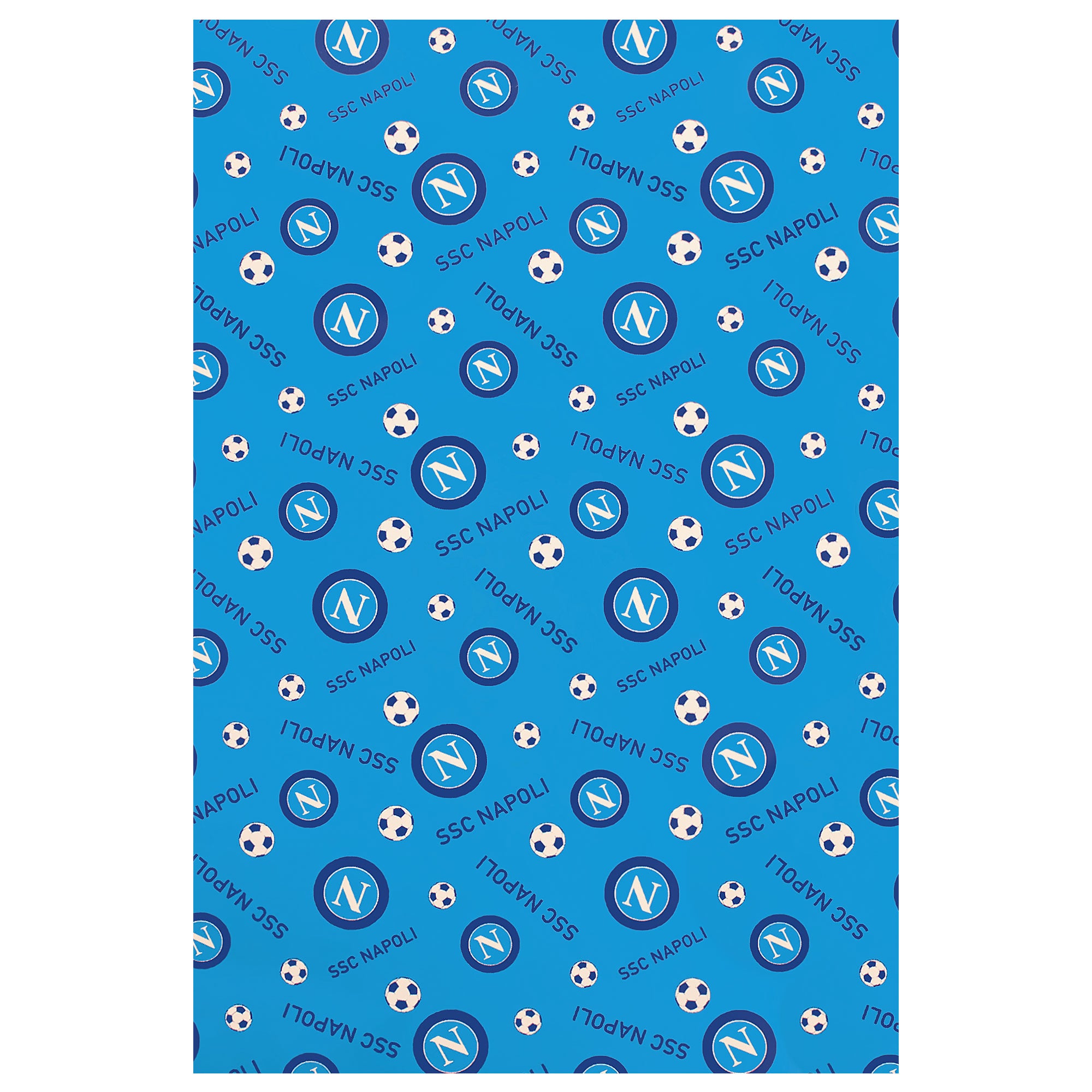 Trapuntino SSC Napoli 1 posto copriletto ufficiale letto singolo 6132