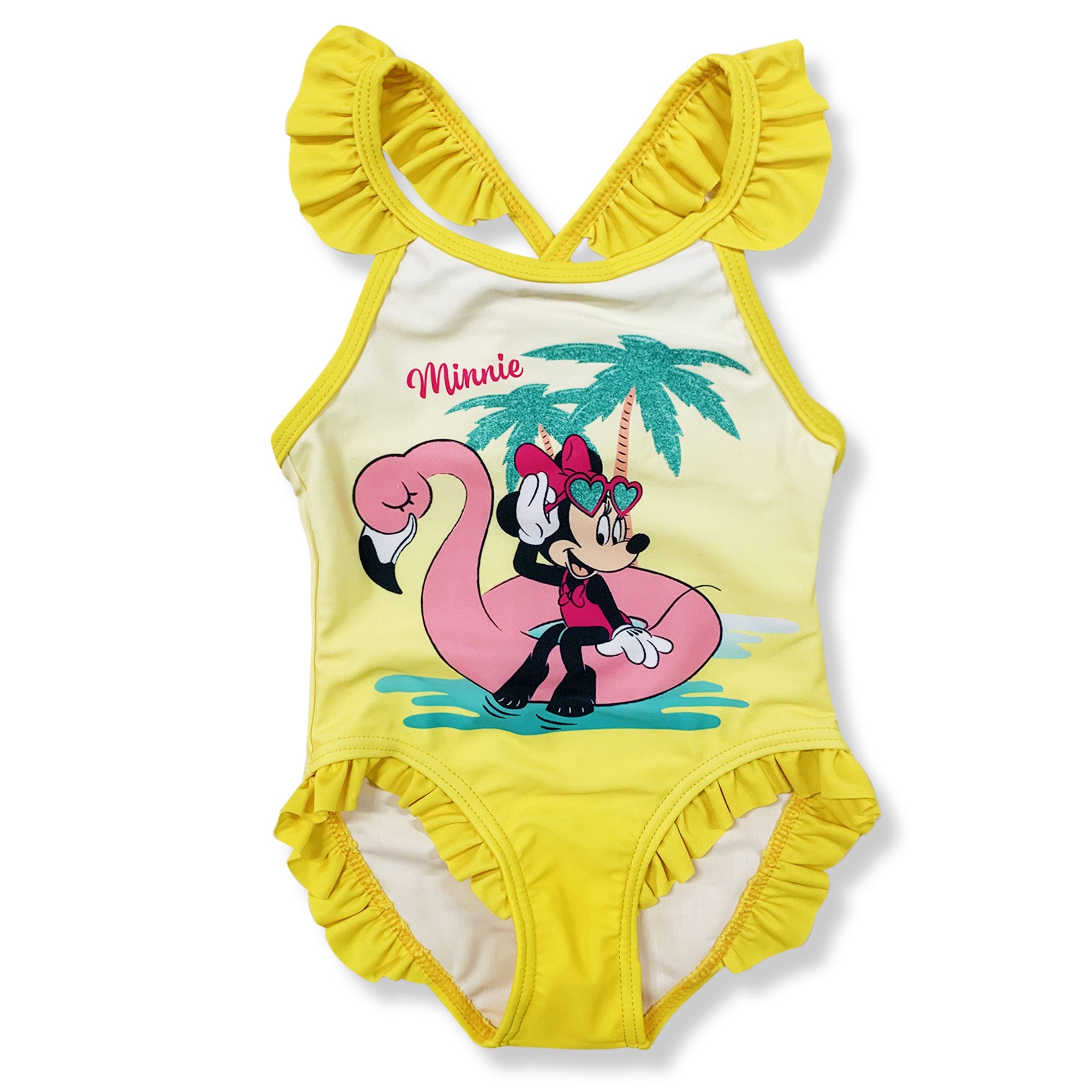Costume da bagno per neonato bambina Disney Minnie Mouse 1 pezzo 6147