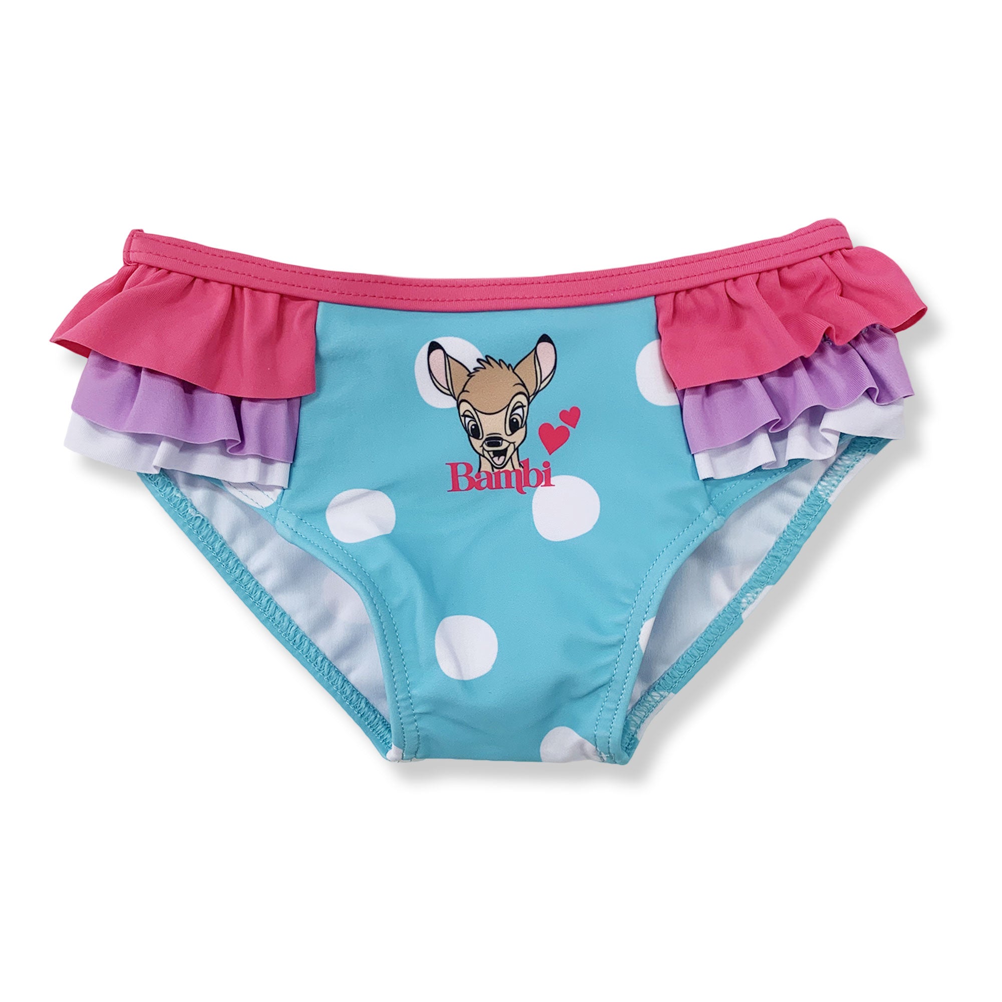 Costume da bagno slip mare per neonato bambina Disney Bambi per bimba 6148