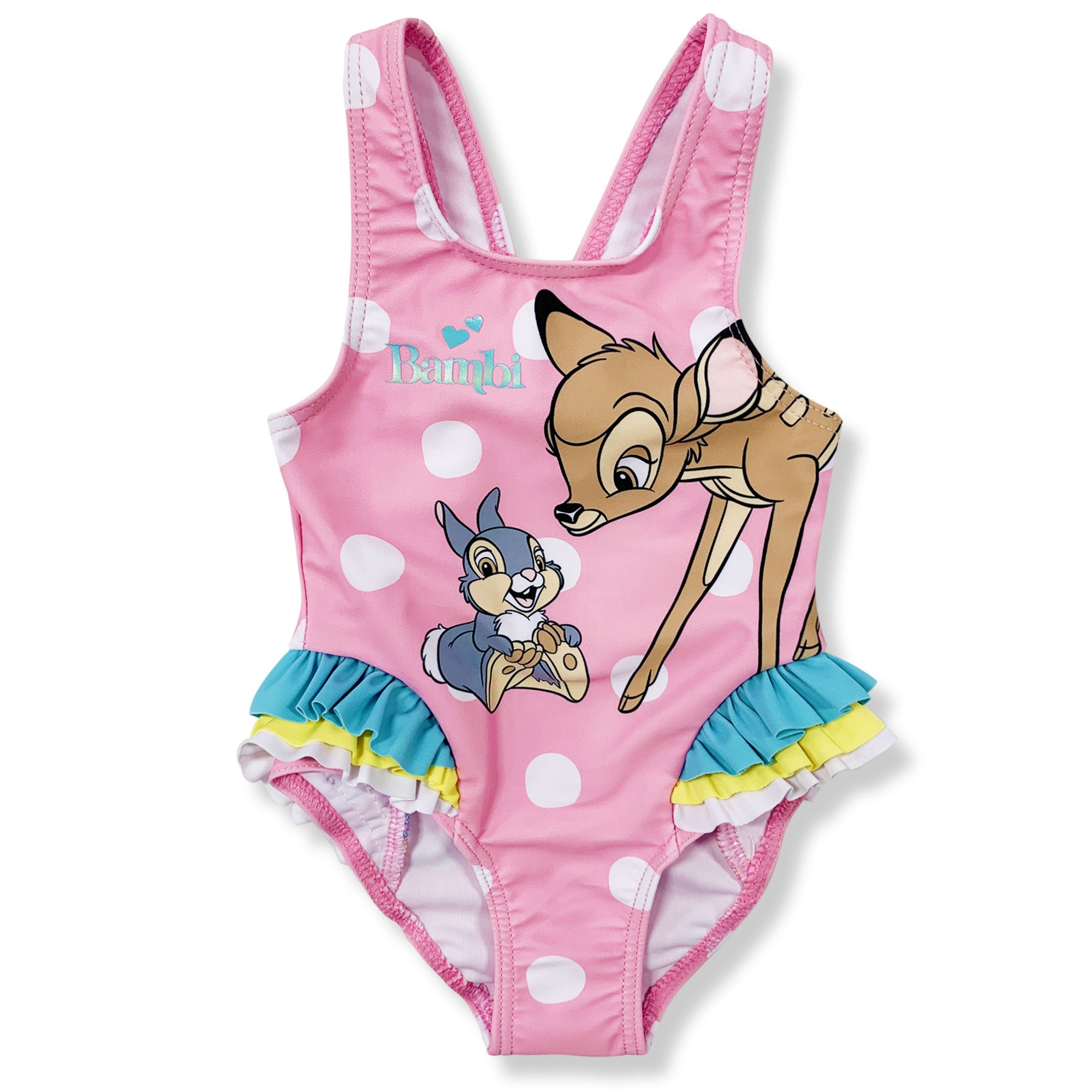 Costume da bagno per neonato bambina Disney Bambi un pezzo per bimba 6149