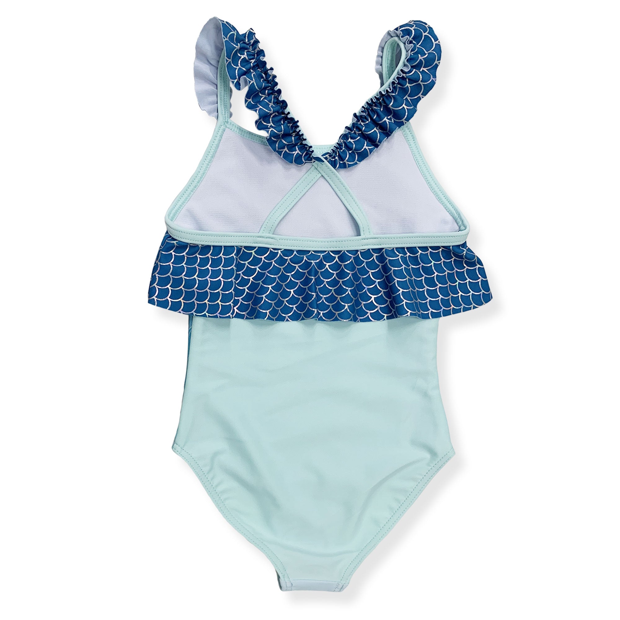 Costume da bagno bambina Disney la Sirenetta Ariel un pezzo intero mare 6157