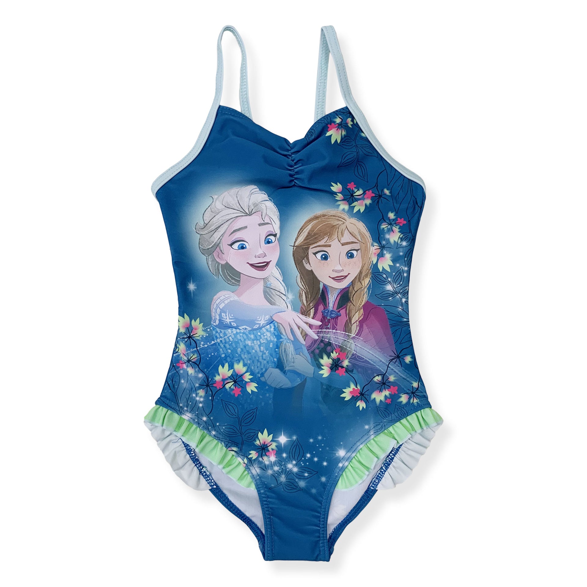 Dreamwave Costume Da Bagno Bambina 5 Pezzi Frozen 2 – Set Intero Con Maglietta E Gonna Per 3 Anni