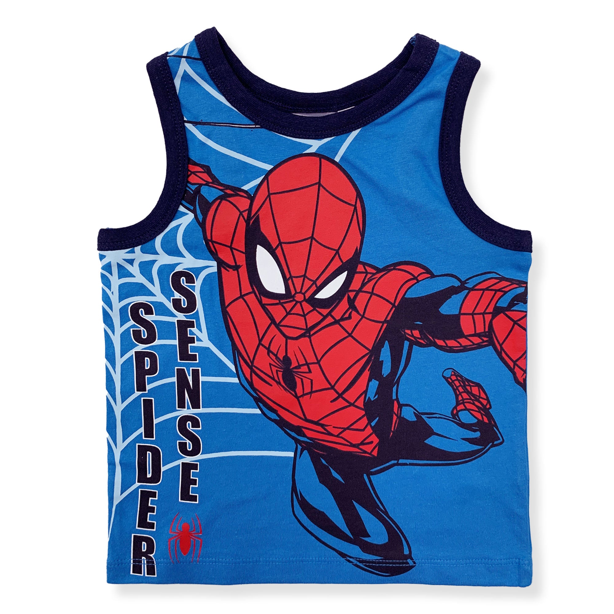 Canotta Marvel Spiderman Maglia bambino in cotone estivo Spider Man 6159