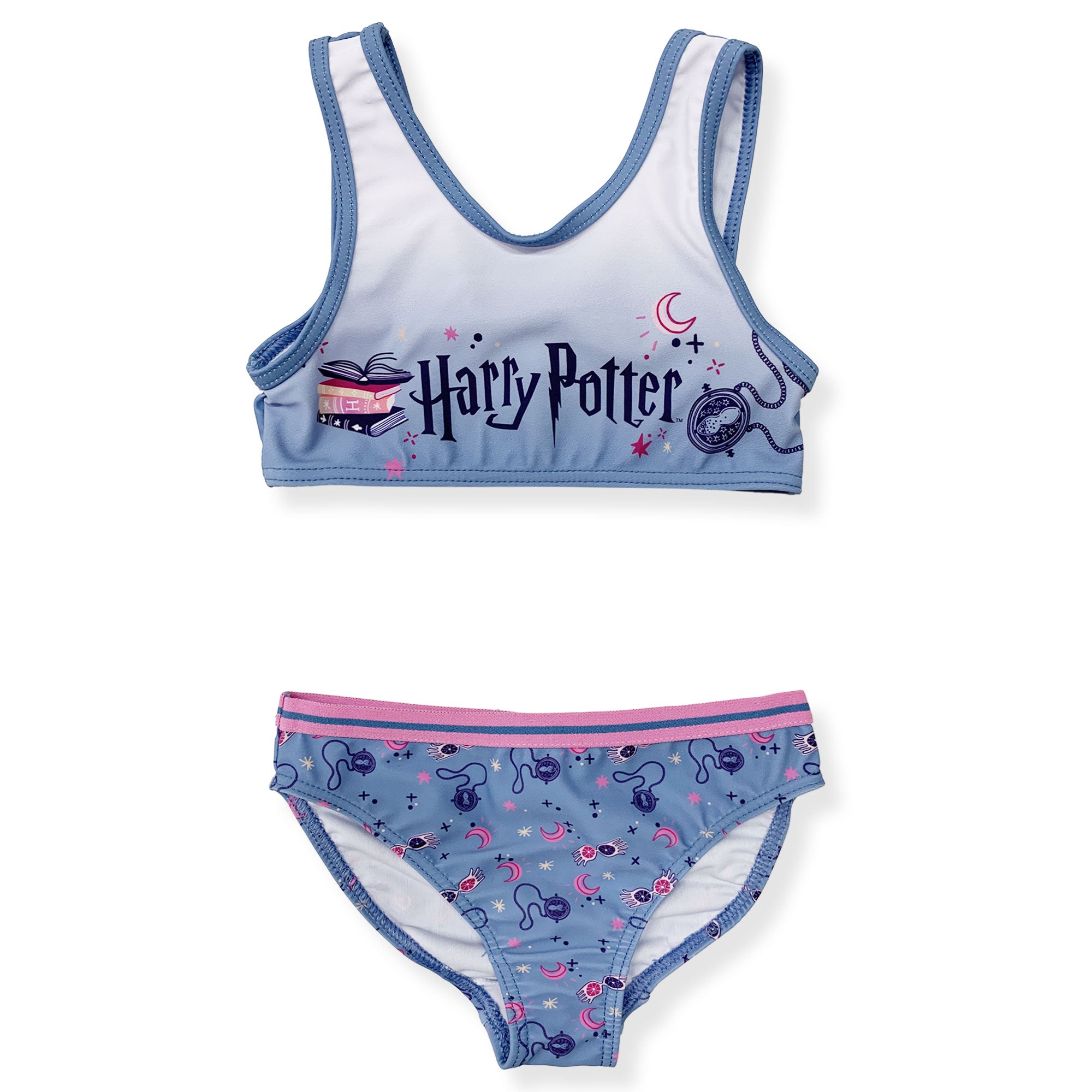 Costume da bagno bambina Harry Potter bikini 2 pezzi costume mare bimba 6163