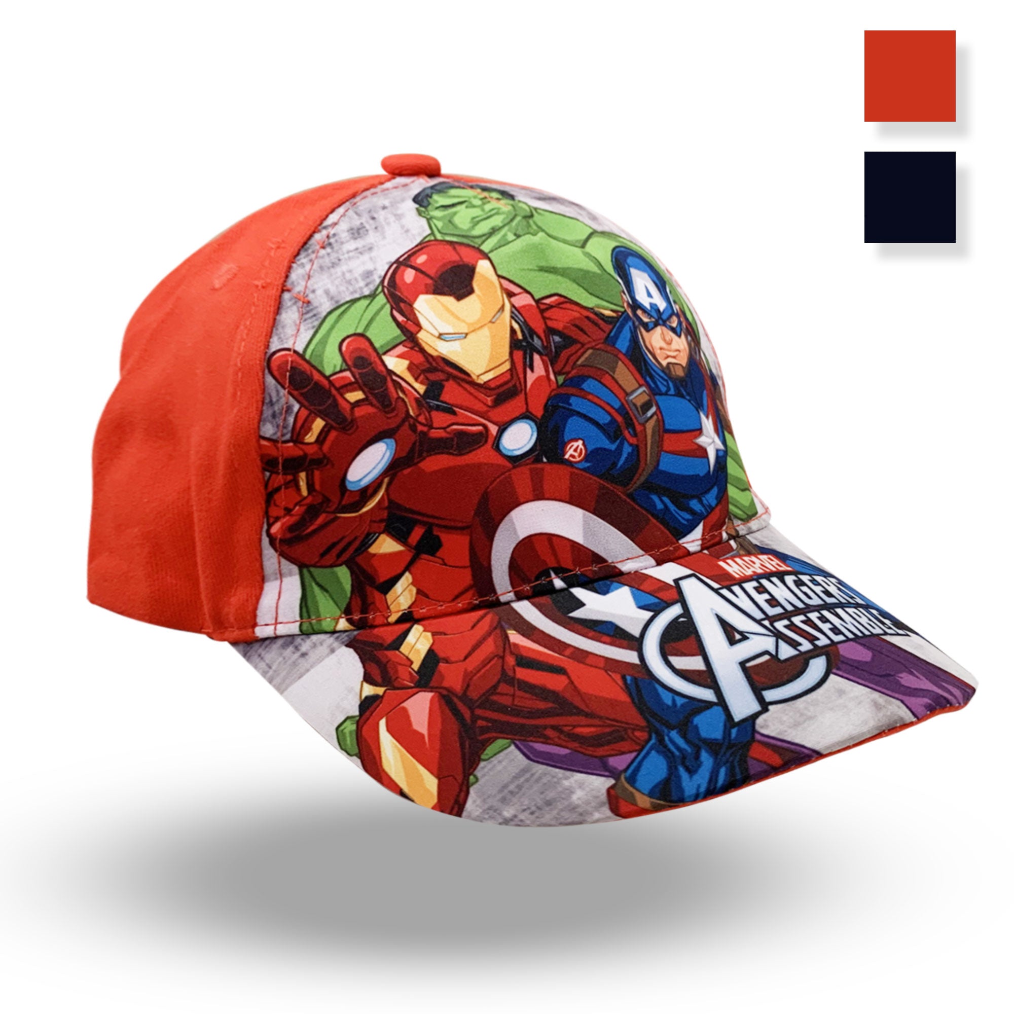 Cappellino per bambino ufficiale Marvel Avengers berretto con visiera 6170