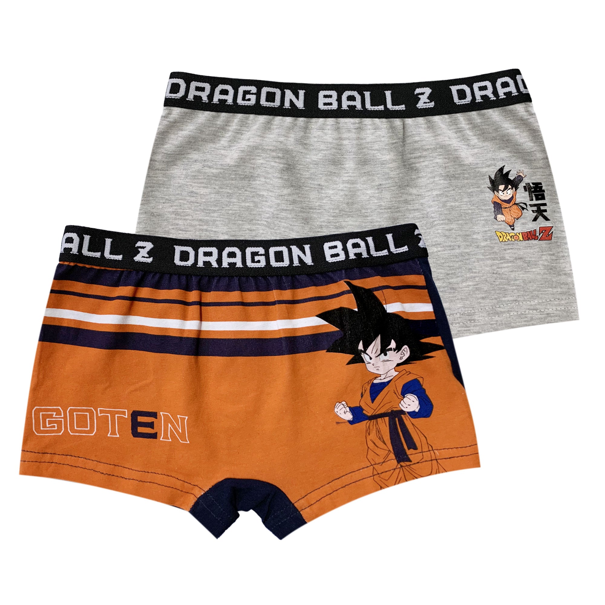 Boxer Dragon Ball Z 2 pezzi ufficiale bambino shorties mutandine intimo 6189