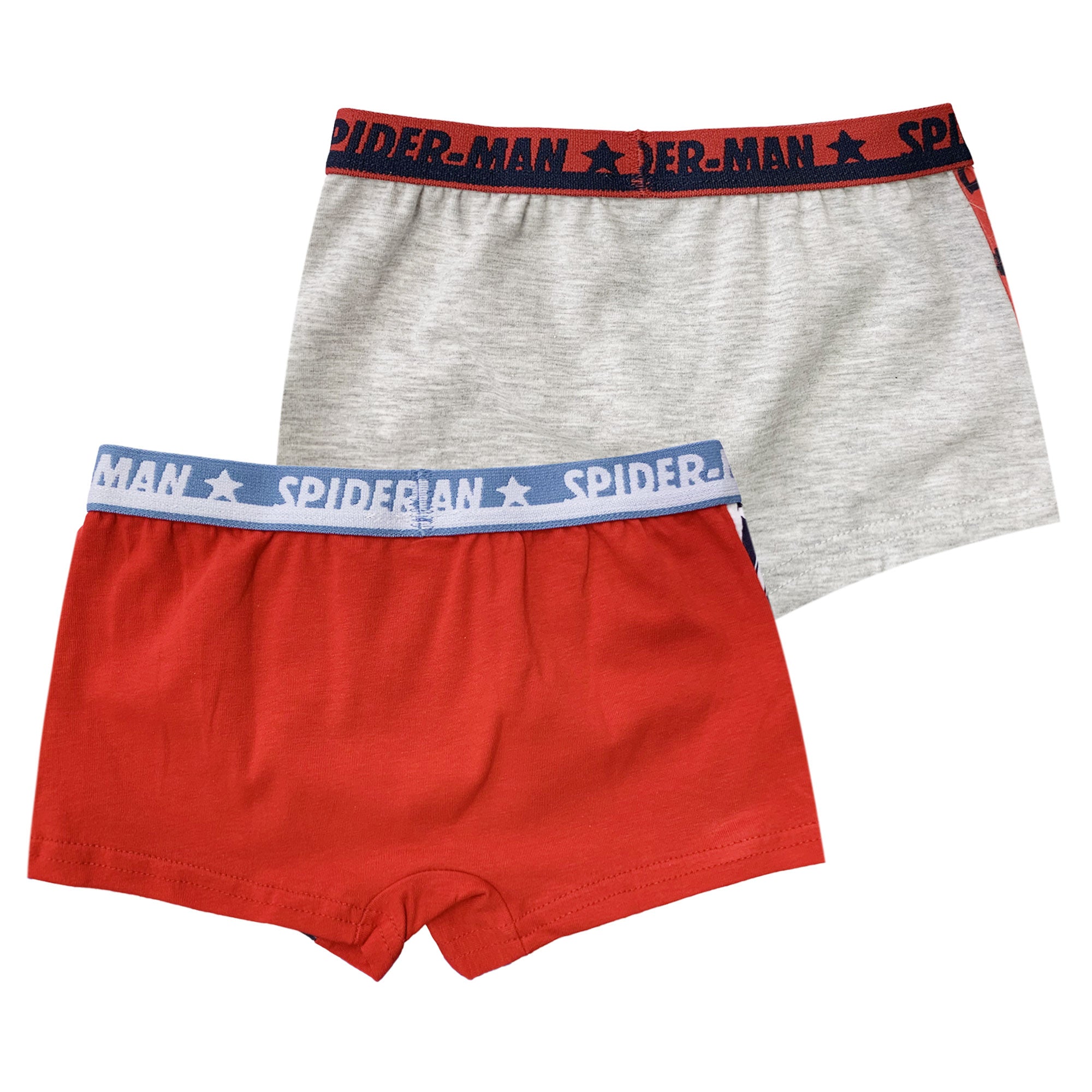 Set 2 Boxer Marvel Spiderman bambino shorties mutandine intimo in cotone 6191