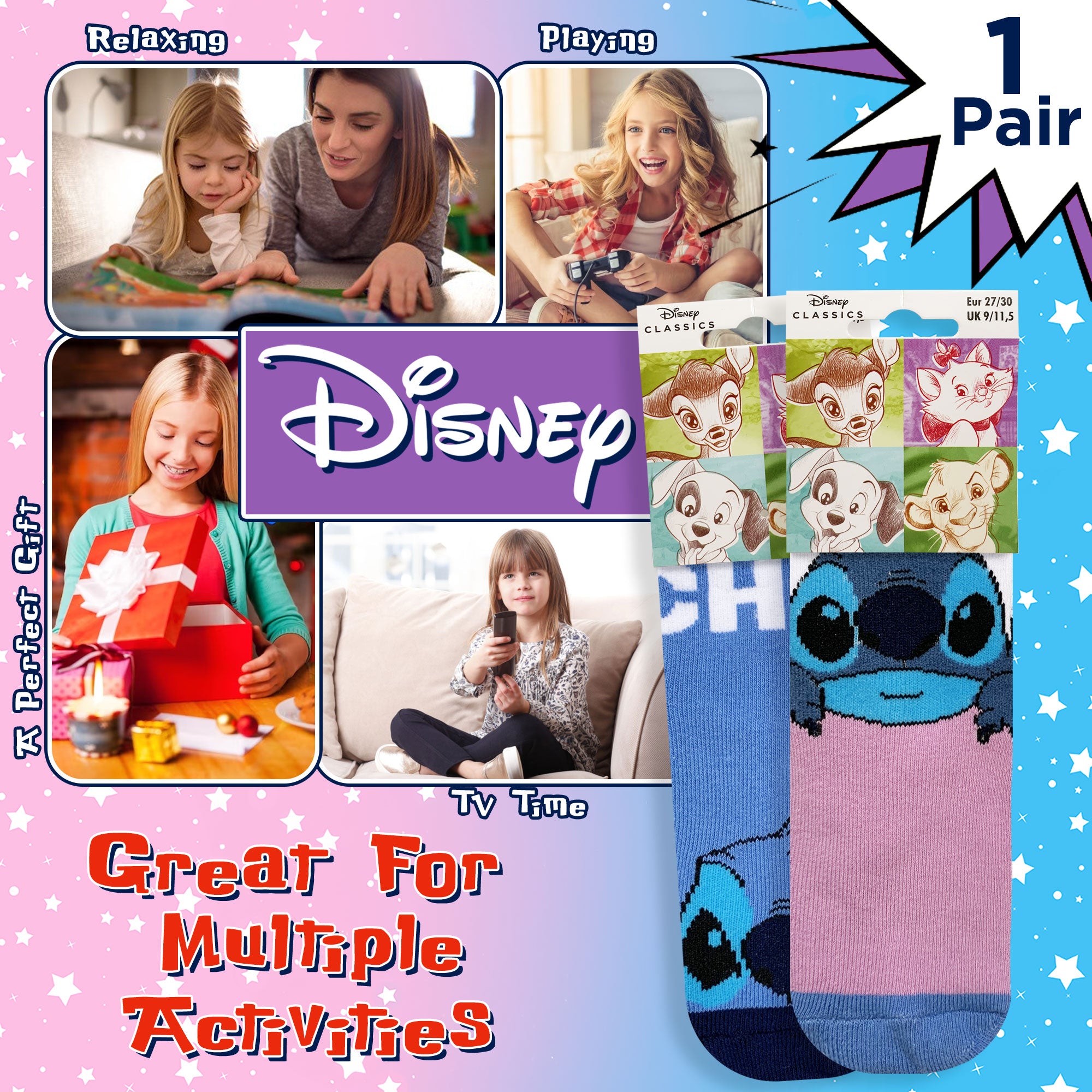 CERDÁ LIFE'S LITTLE MOMENTS - Pantofole Aperte da Casa di Stitch - Colore Blu - Taglie 36/37 - Pantofole - Zapatillas in Poliestere con Suola TPR - Prodotto Originale CERDÁ LIFE'S LITTLE MOMENTS - Pantofole Aperte da Casa di Stitch - Colore Blu - Taglie 36/37 - Pantofole - Zapatillas in Poliestere con Suola TPR - Prodotto Originale