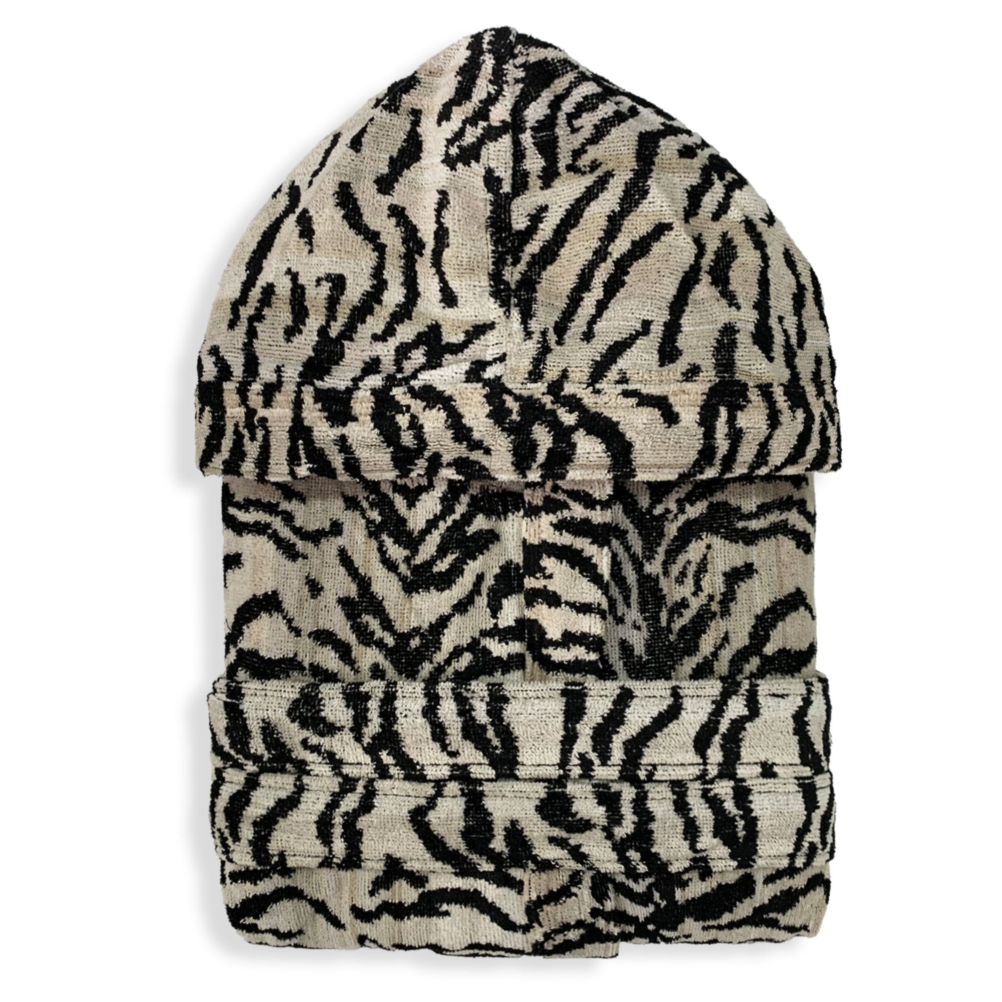 Accappatoio uomo in spugna velour cinigliato Sommaruga con cappuccio 6235