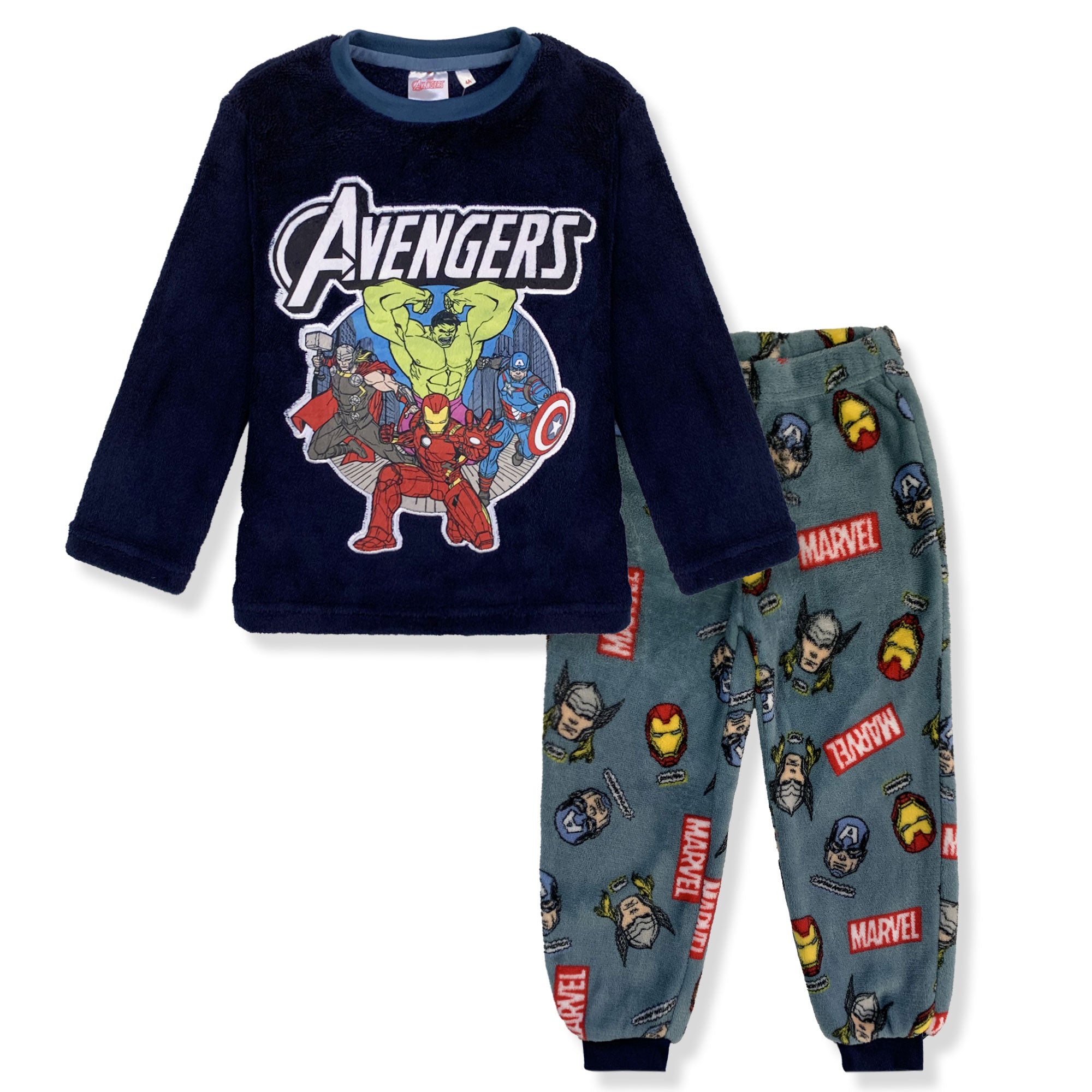 Pigiama per bambino Marvel Avengers in pile invernale 6267