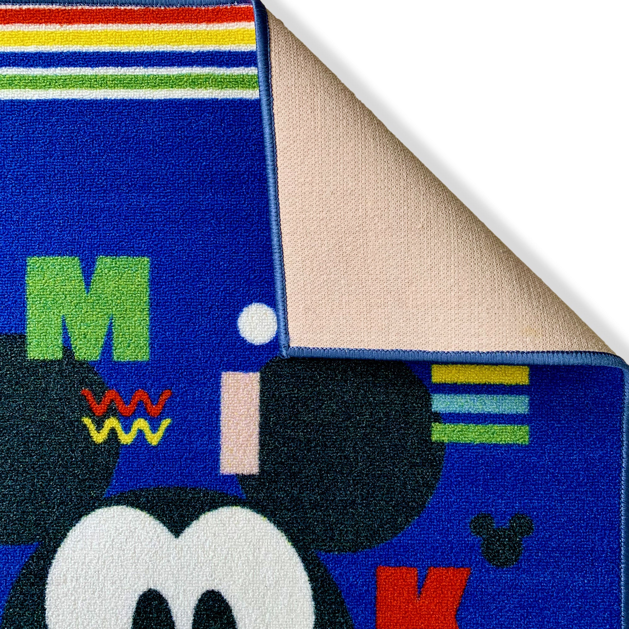 Tappeto antiscivolo cameretta bambini Disney Mickey Mouse 80x120cm 6338