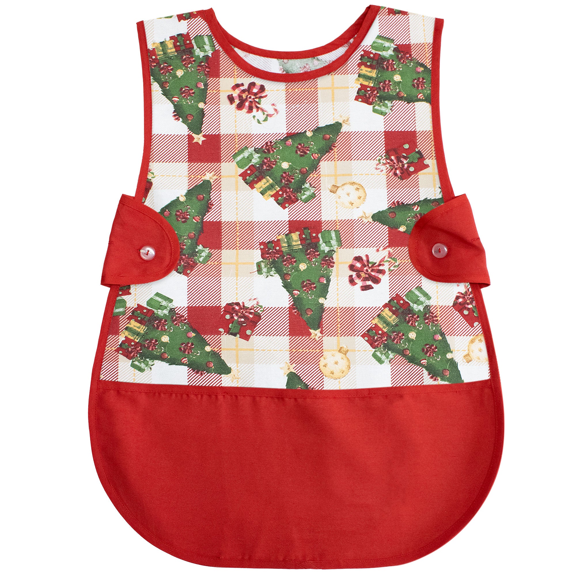 Grembiule da cucina Natalizio Casacca 100% Cotone Idea regalo Natale 6459