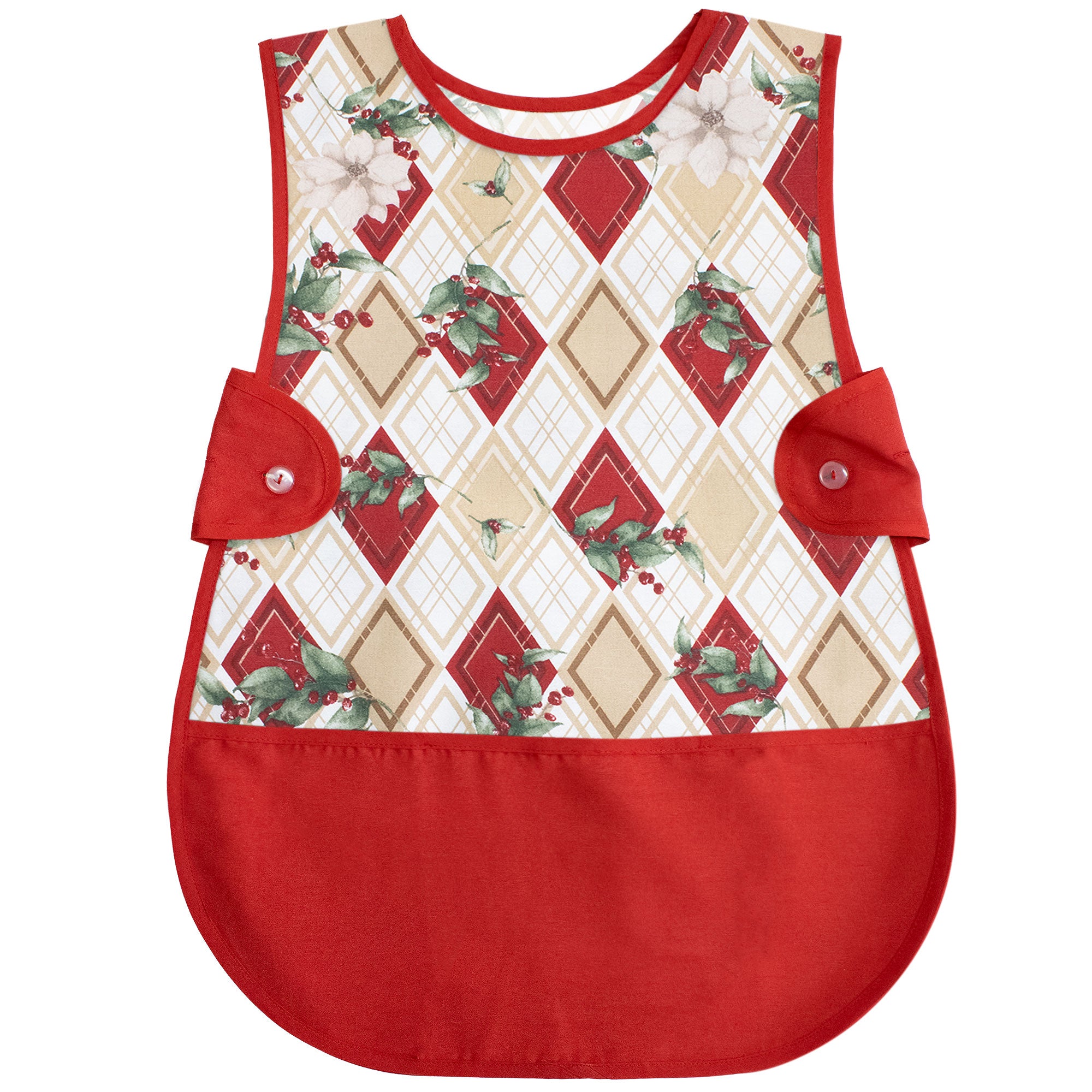 Grembiule da cucina Natalizio Casacca 100% Cotone Idea regalo Natale 6459