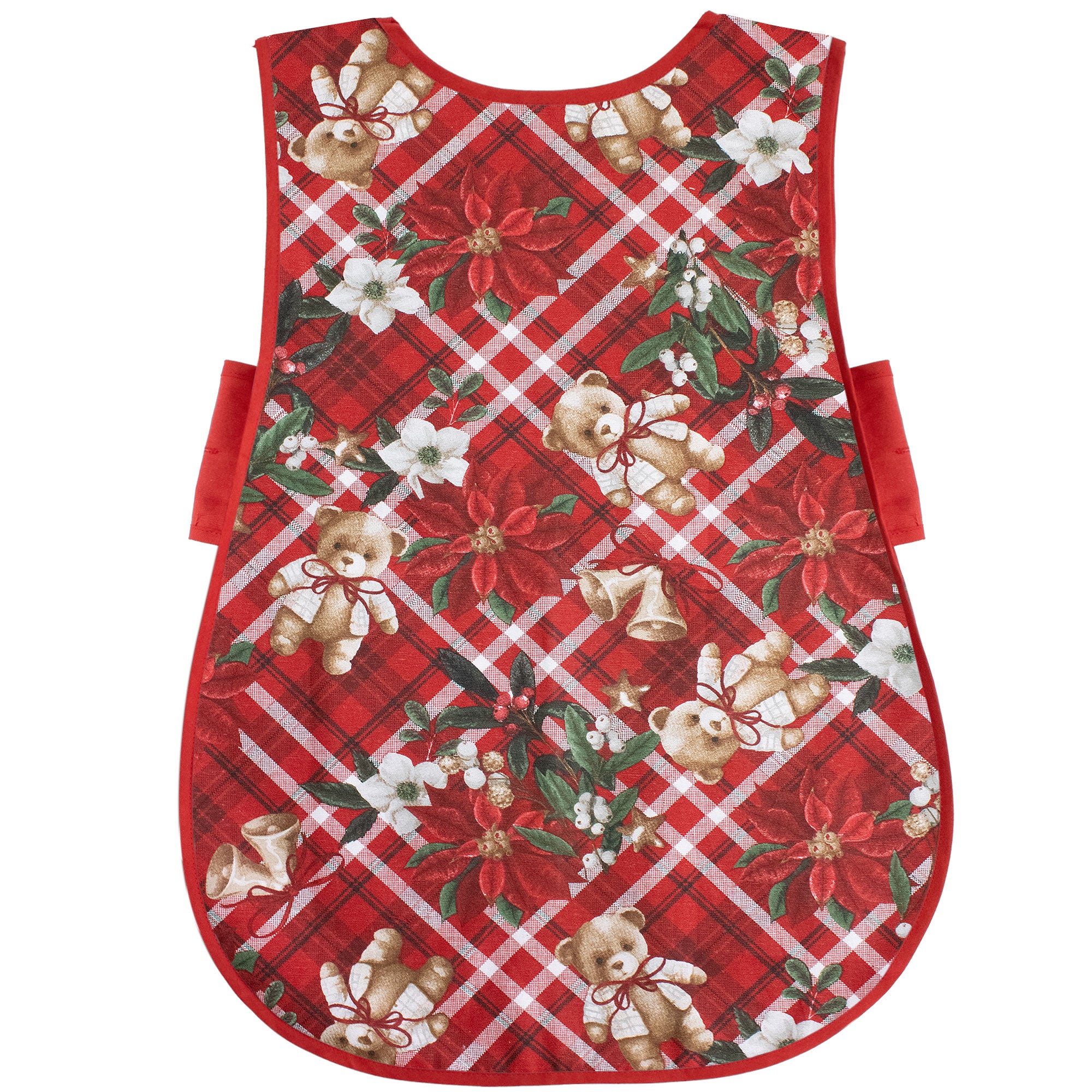 Grembiule da cucina Natalizio Casacca 100% Cotone Idea regalo Natale 6459