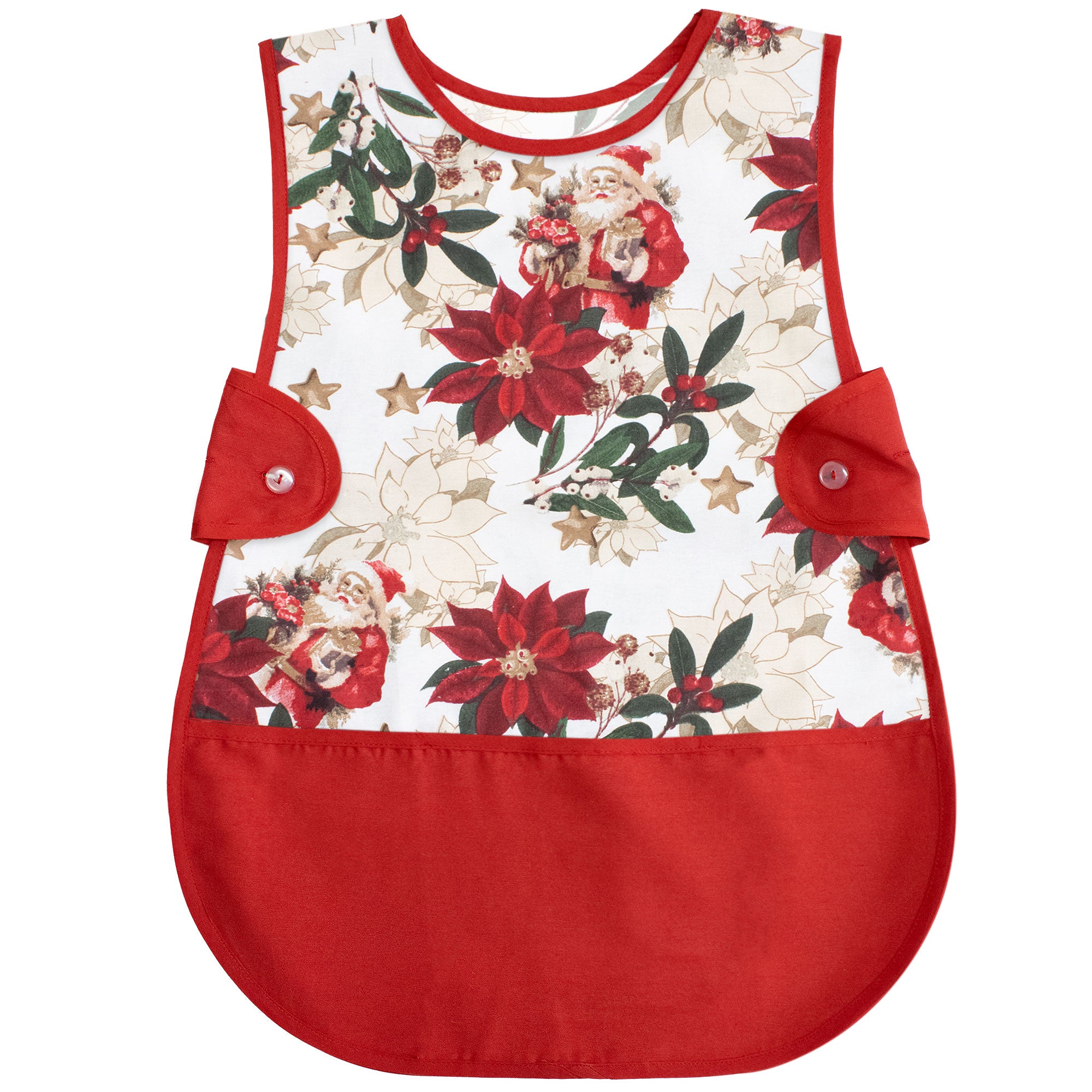 Grembiule da cucina Natalizio Casacca 100% Cotone Idea regalo Natale 6459