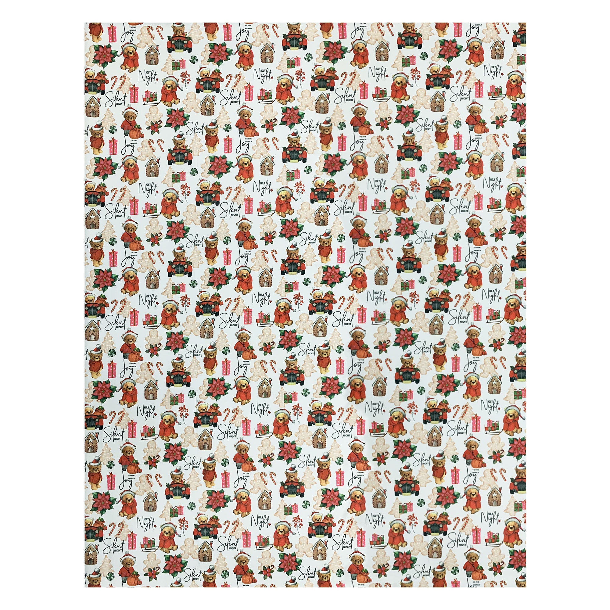 Tovaglia Natalizia antimacchia idrorepellente Preziosa Home 12 posti 6472