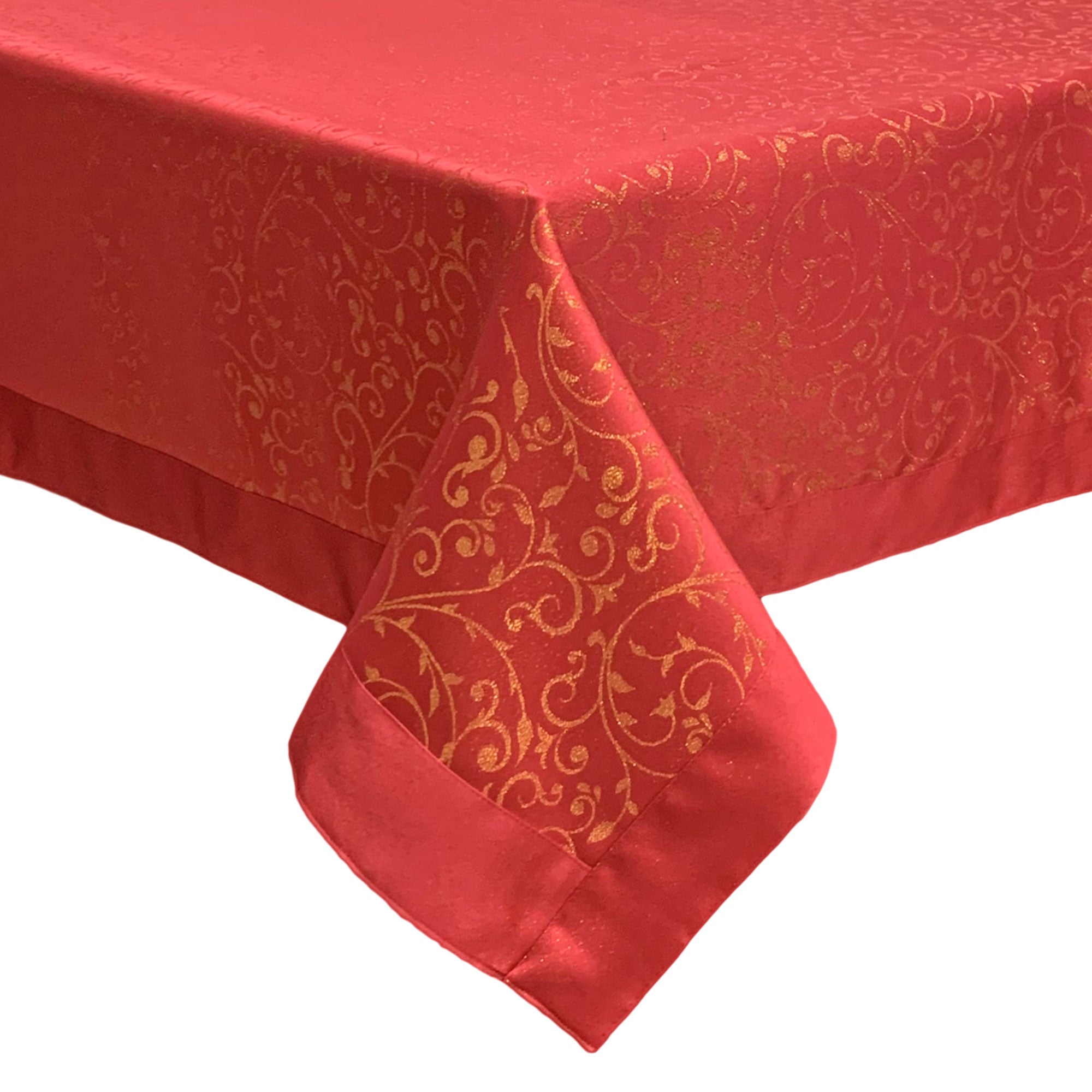 Tovaglia Natalizia lurex antimacchia idrorepellente Preziosa Home 18 posti 6525