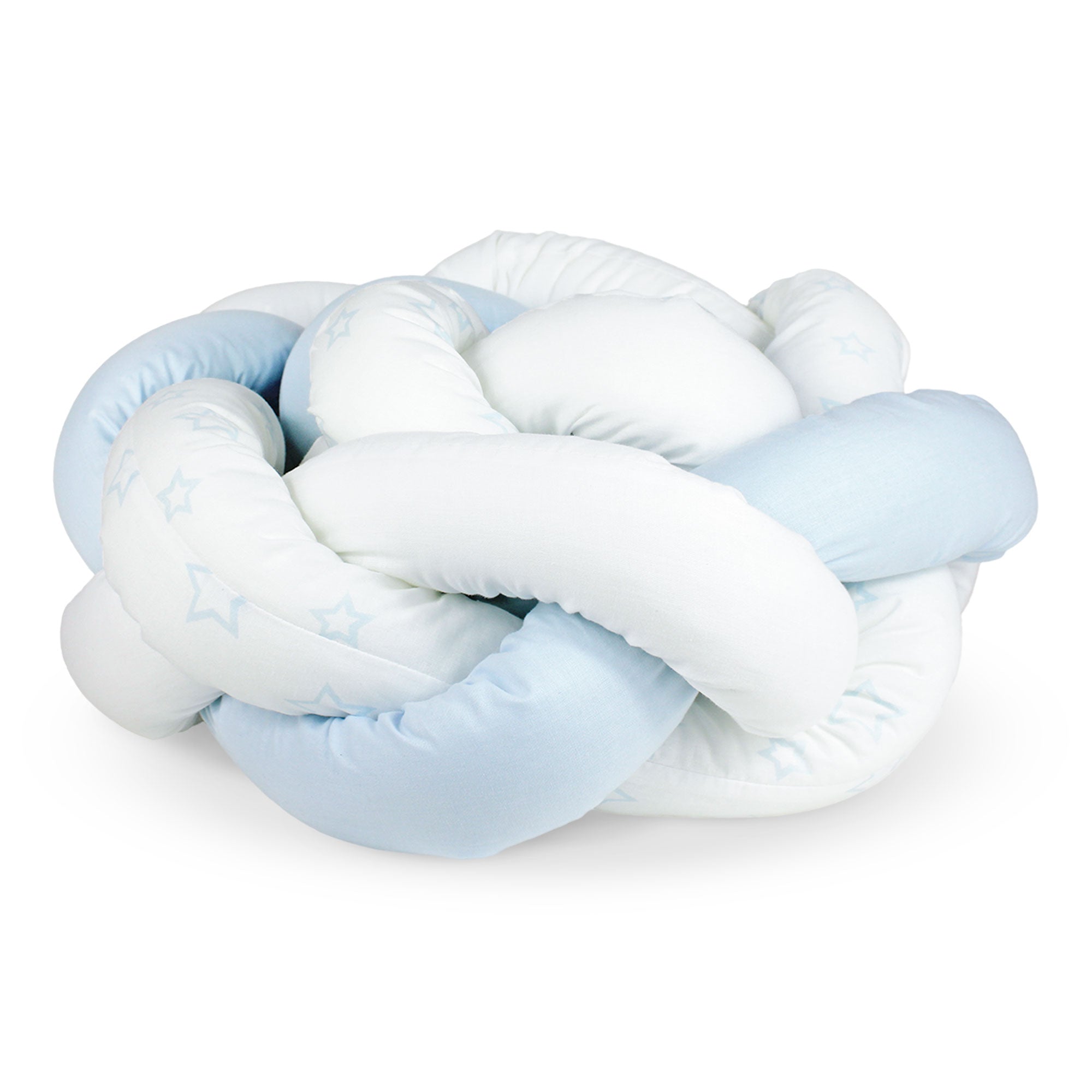 Paraurti per culla lettino intrecciato neonato treccia traspirante Cotone 6533