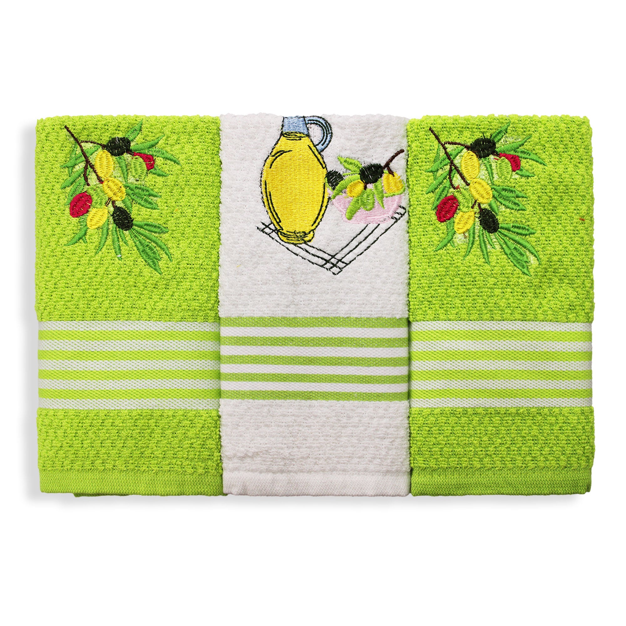 Set strofinacci da cucina Preziosa Home canovacci in spugna Jacquard Circus 6538