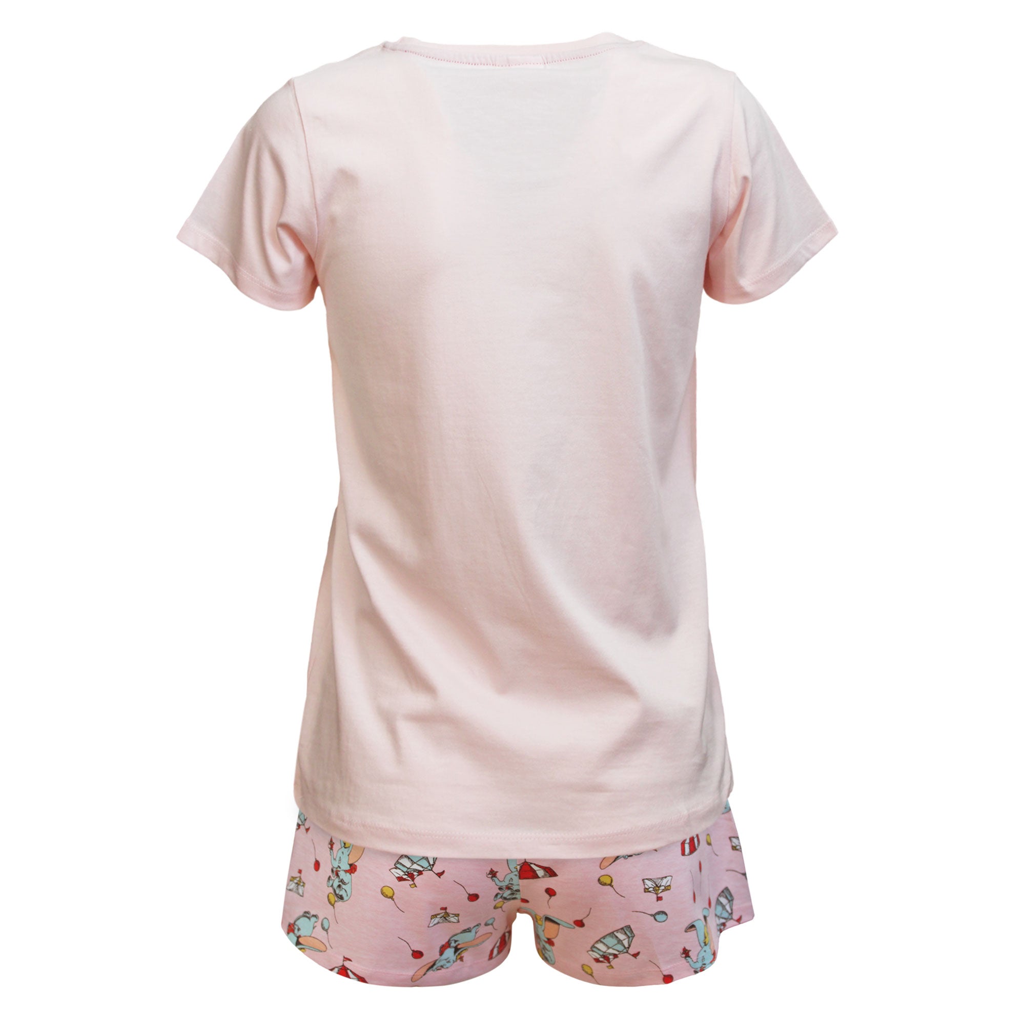 Pigiama donna Disney Dumbo T-shirt e shorties ragazza in cotone 6578