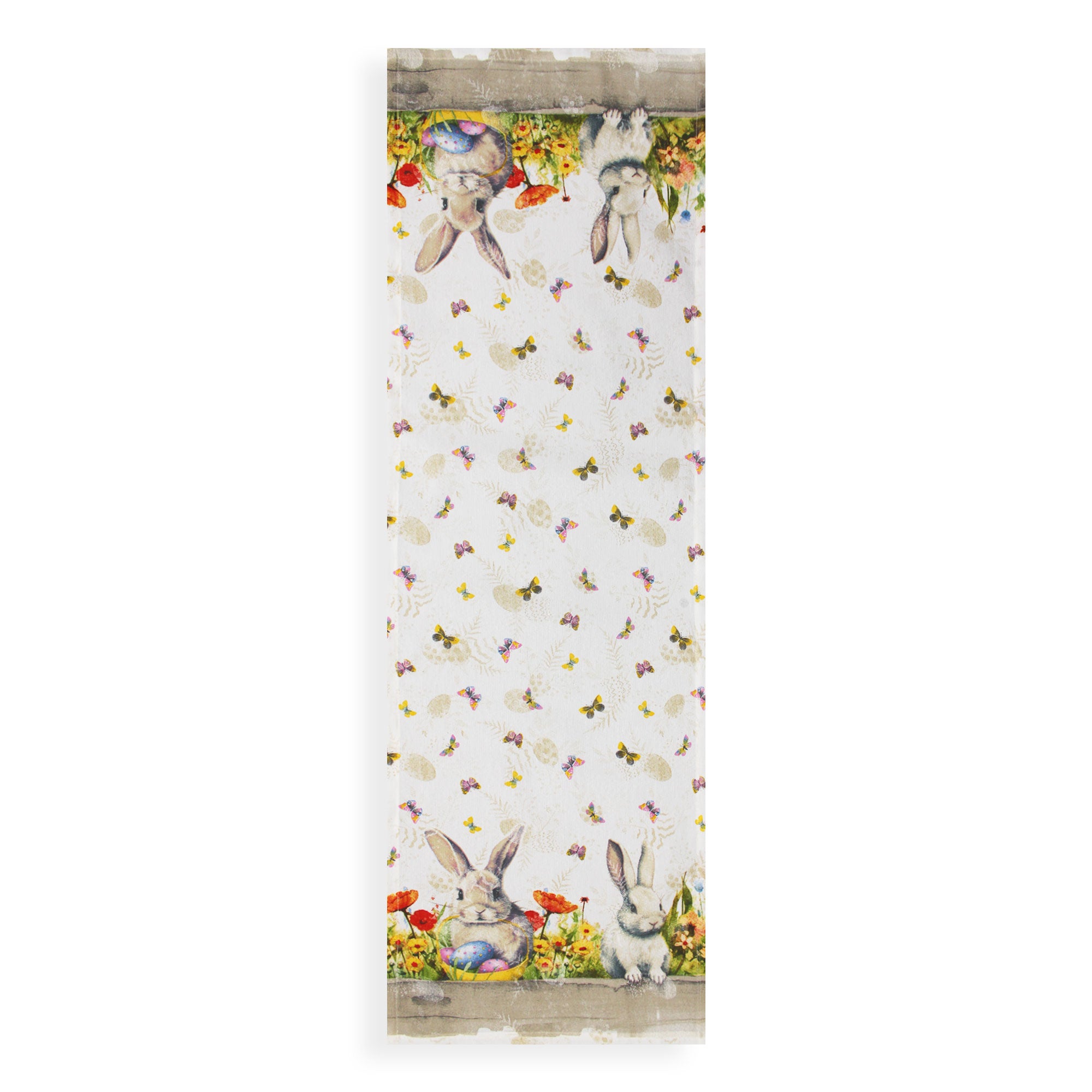 Runner Pasquale 40x140cm stampa digitale Centrotavola Rabbit Zucchissime 6586