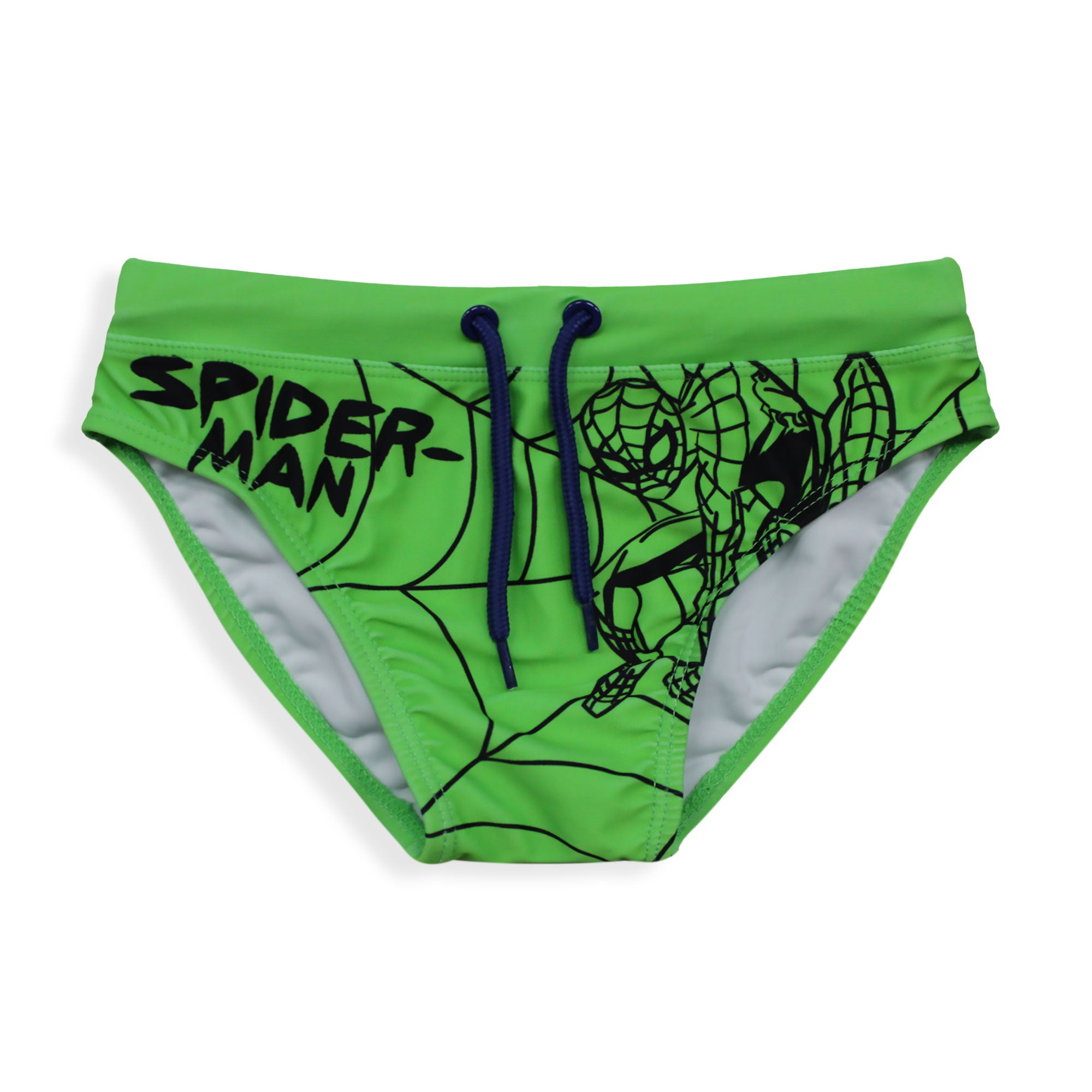 Costume bagno bambino Marvel Spiderman slip fluo mare bimbo