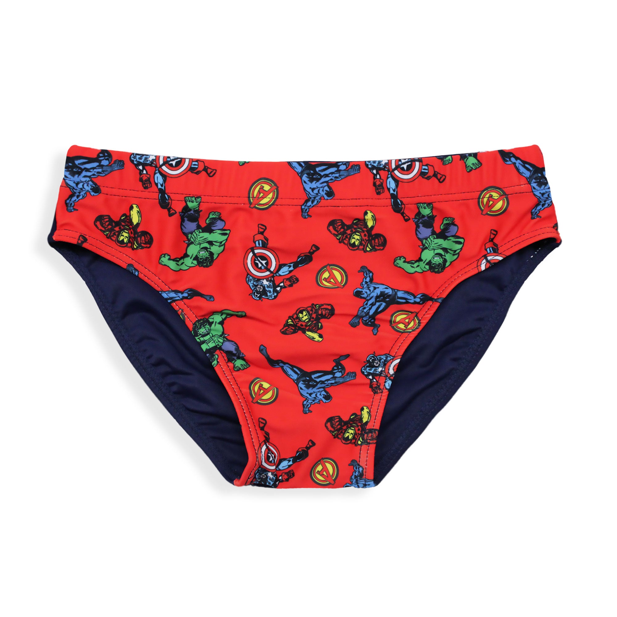 Costume da bagno bambino Marvel Avengers mutandina slip mare bimbo 6634