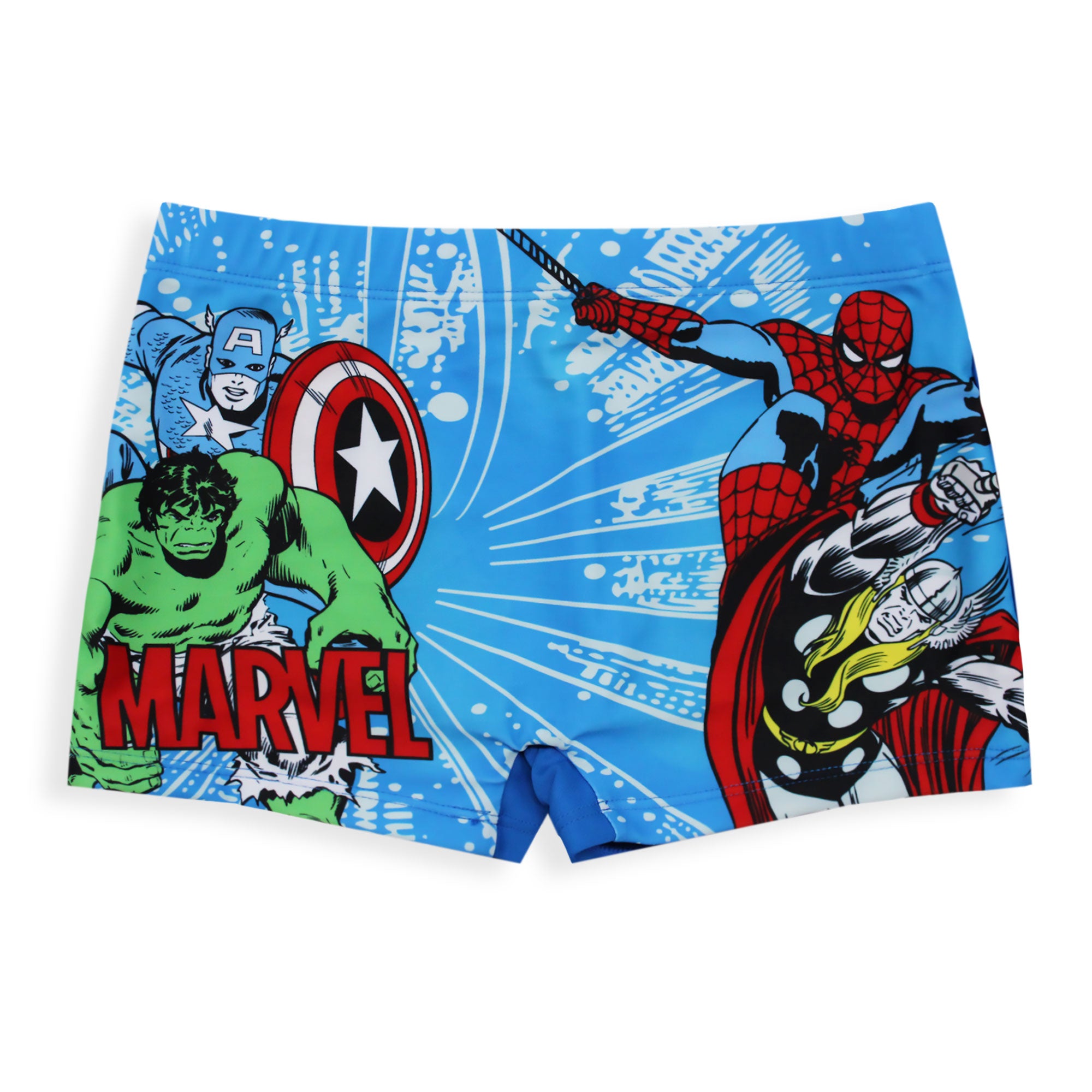 Costume da bagno bambino Marvel Avengers pantaloncino boxer mare bimbo 6635