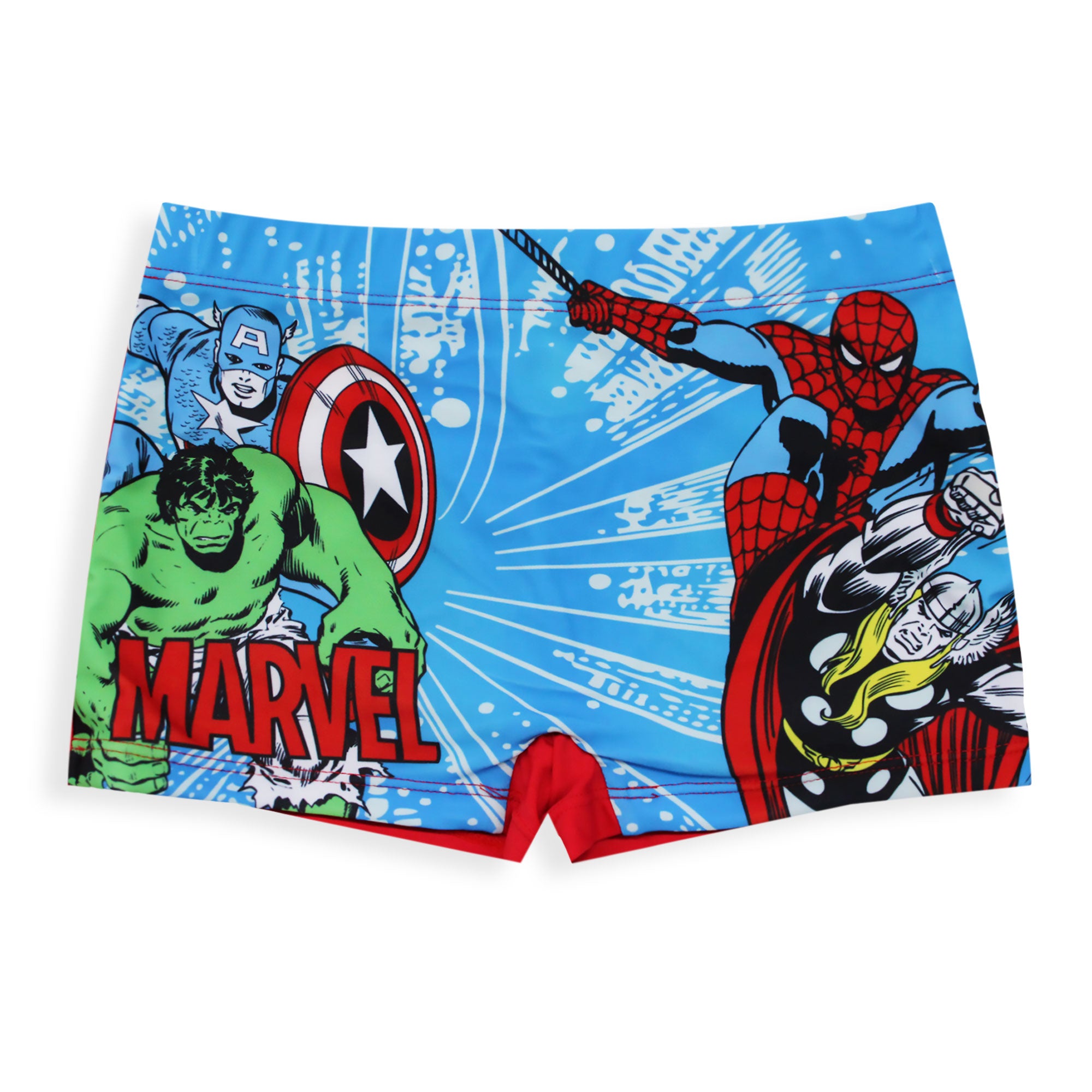 Costume da bagno bambino Marvel Avengers pantaloncino boxer mare bimbo 6635