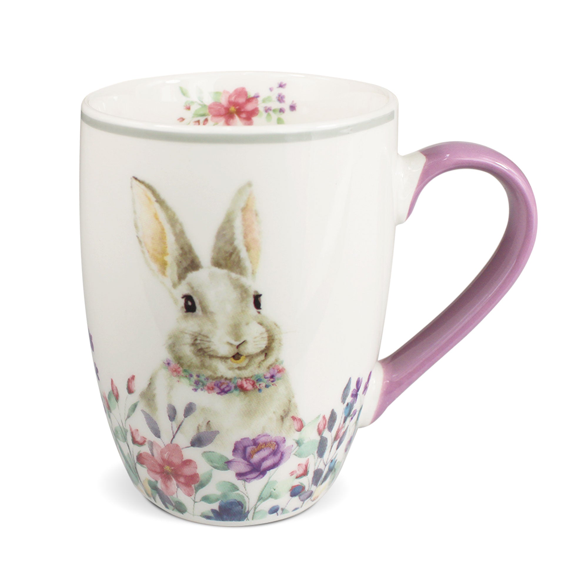 Tazza pasquale Nuvole di Stoffa Mug in porcellana Decoro Pasqua Bunny 340ml 6644