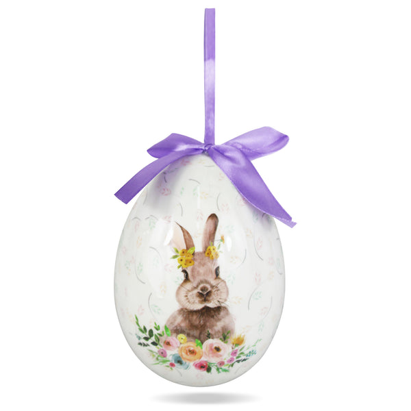 Osterdeko-Eier Osterdekoration Wolken aus Stoff