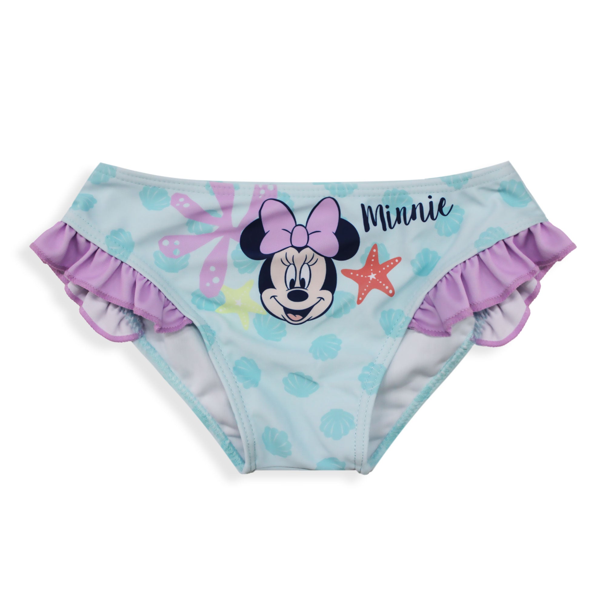 Costume da bagno slip mare per neonato bambina Disney Minnie Mouse bimba 6653