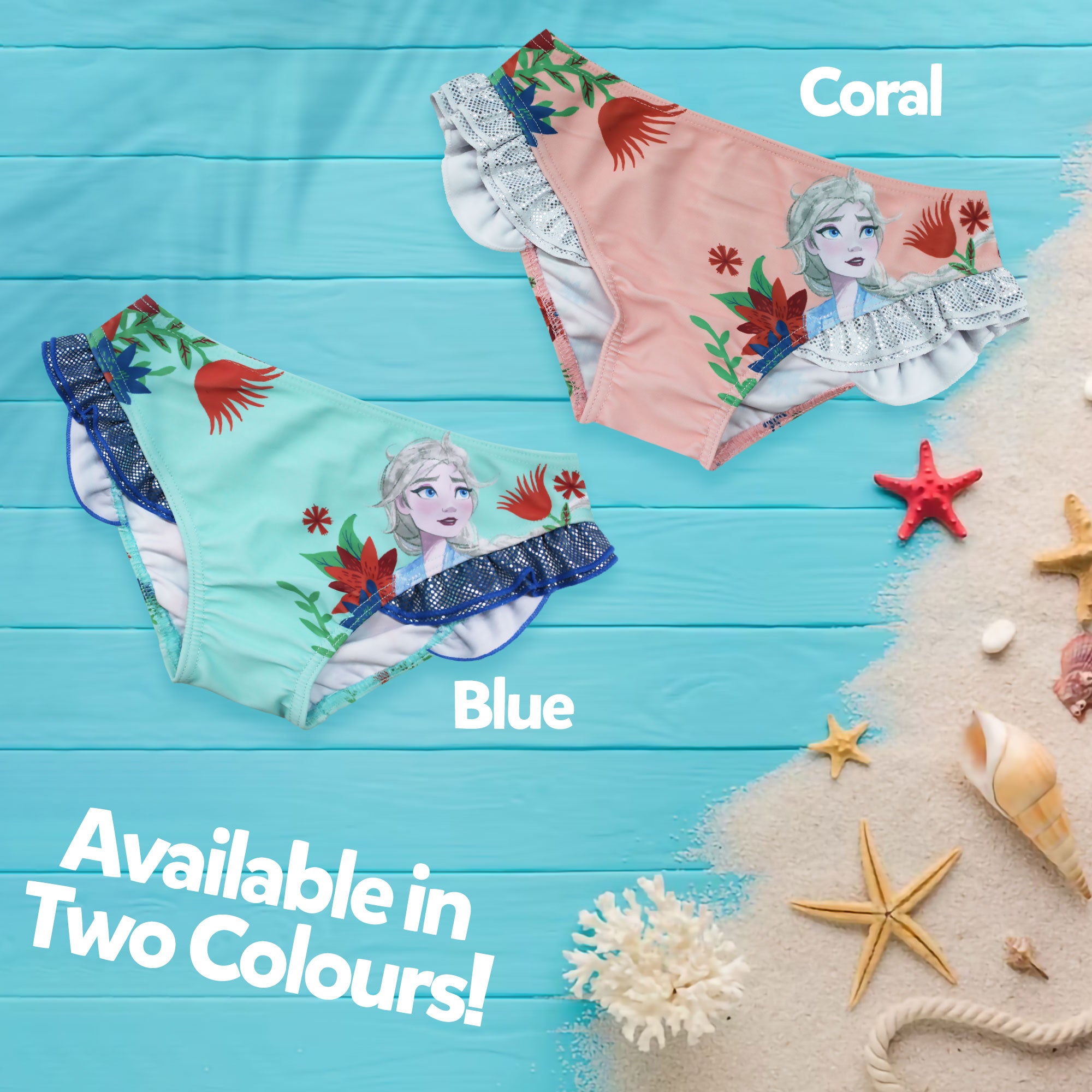 CERDÁ LIFE'S LITTLE MOMENTS Girl's Swimsuit Bottoms Elsa Costume Briefs