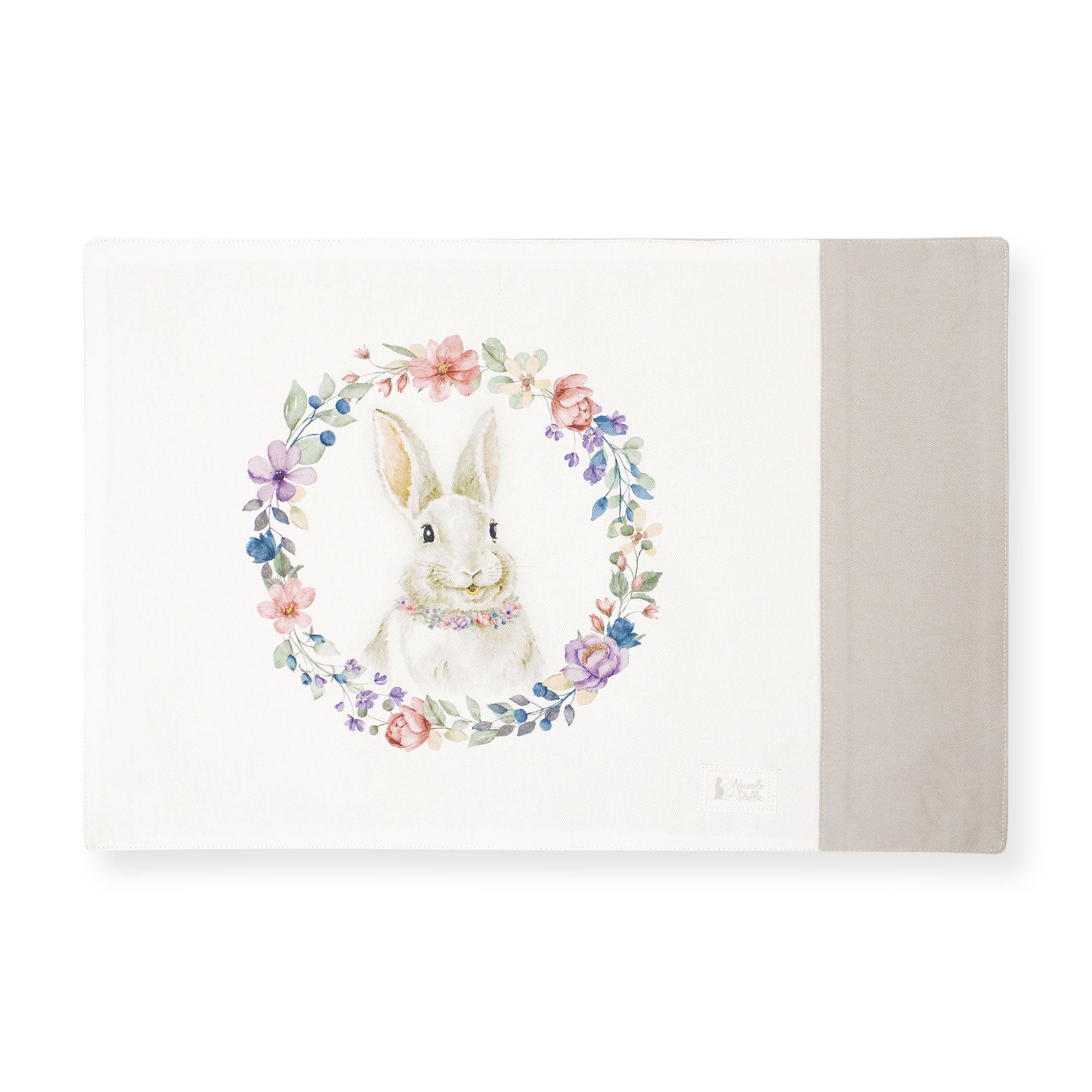 Tovaglietta americana Pasquale Nuvole di Stoffa Shabby Chic Bunny in cotone 6699