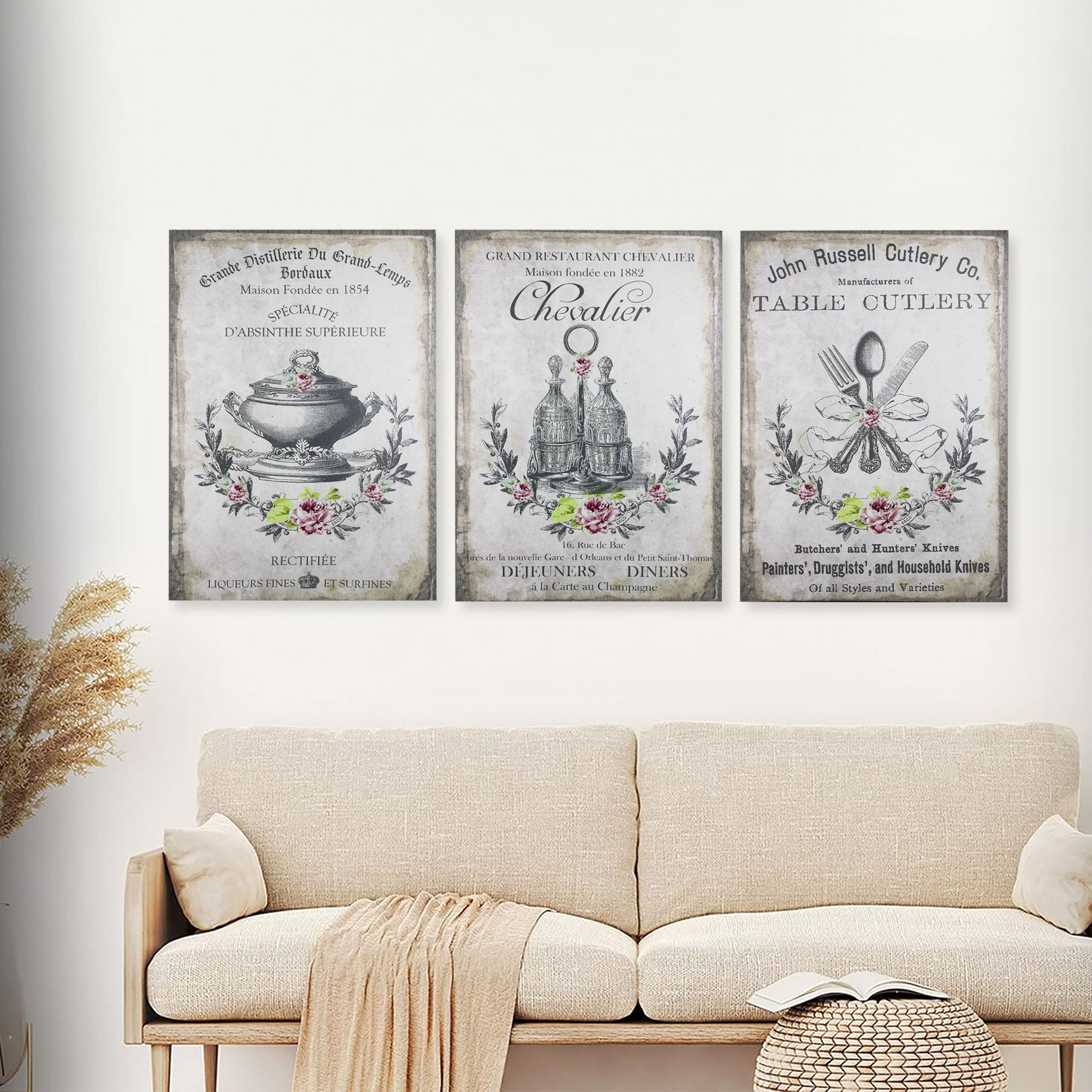 Stampa artistica da parete su tela con paesaggio in stile vintage toscana, 30 x 45 cm, poster decorativo moderno per camera da letto Stampa artistica da parete su tela con paesaggio in stile vintage toscana, 30 x 45 cm, poster decorativo moderno per camera da letto