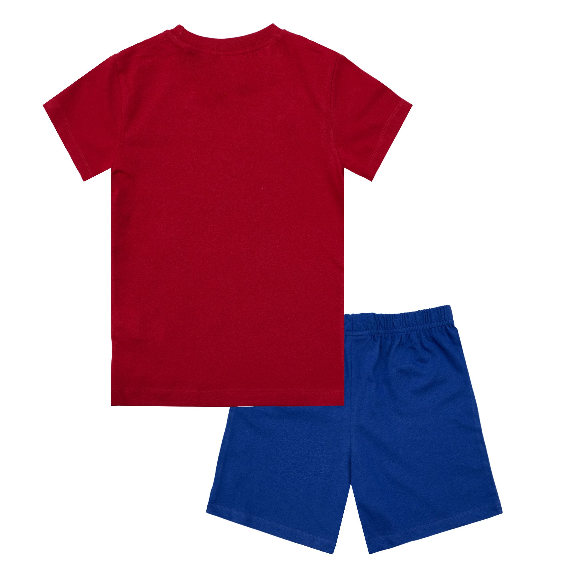 Pigiama bambino Marvel Spiderman t-shirt e pantalone corto estivo in cotone 6781