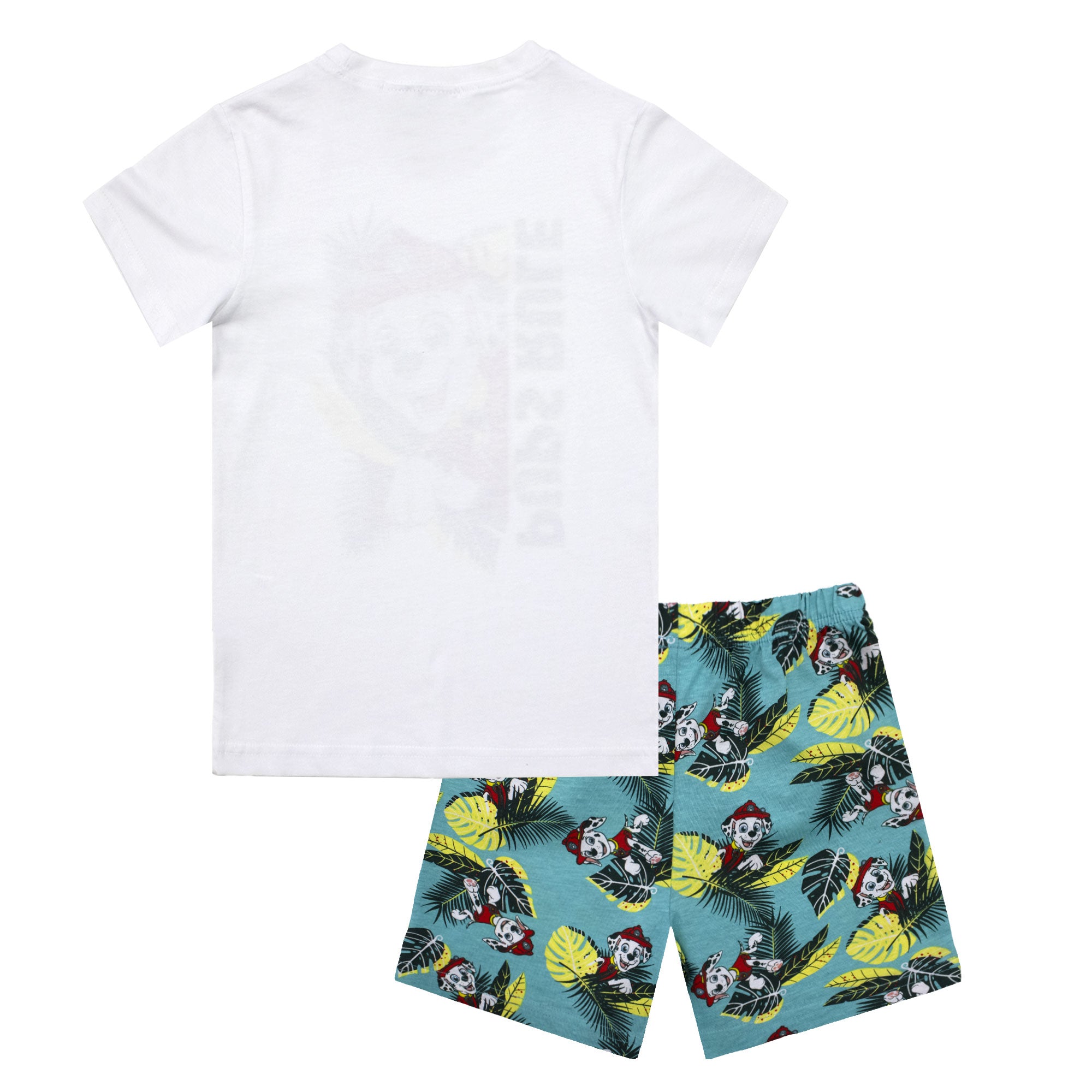 Pigiama bambino Paw Patrol t-shirt e pantalone corto estivo cotone 6784