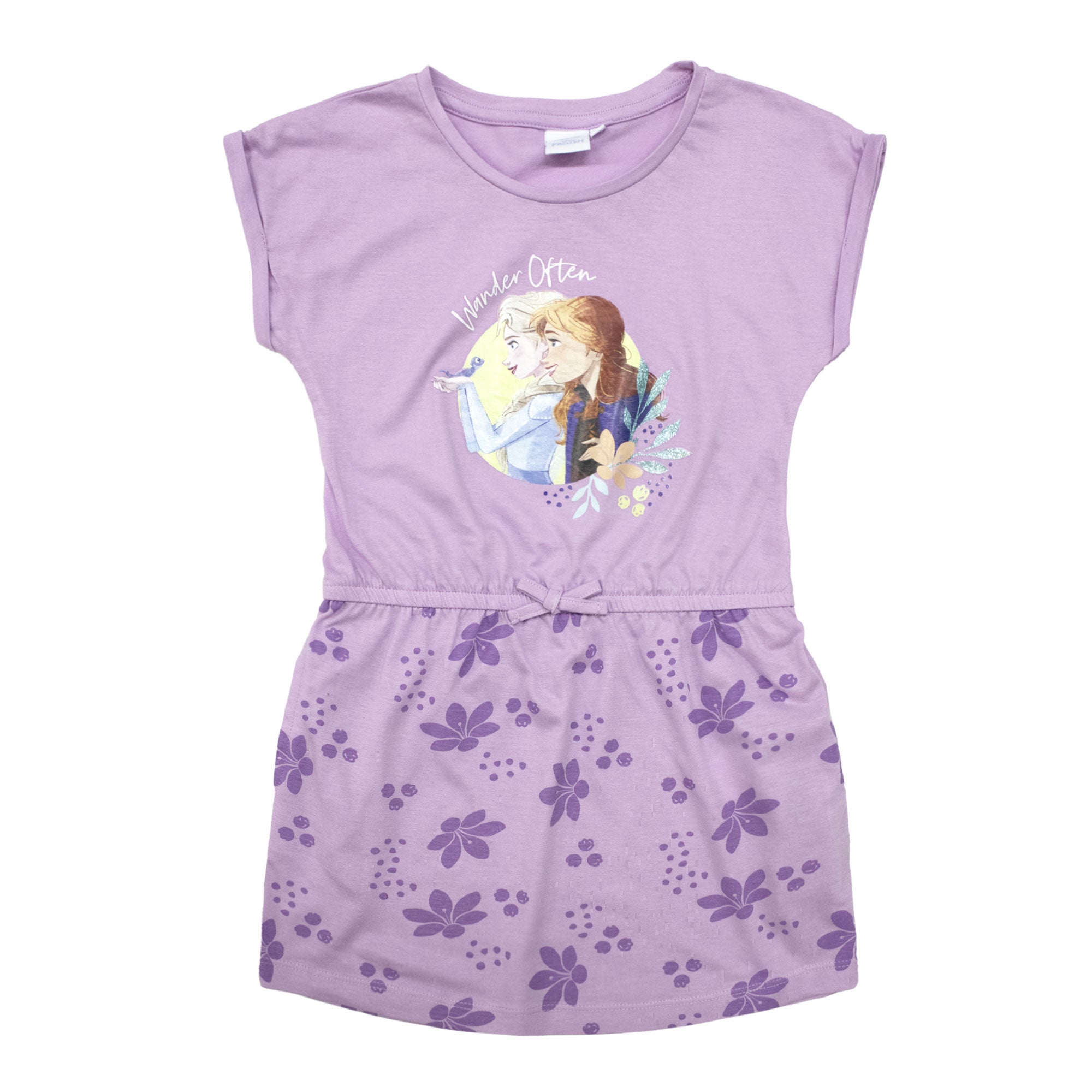 Abito bambina Disney Frozen vestitino Anna e Elsa in cotone 6790