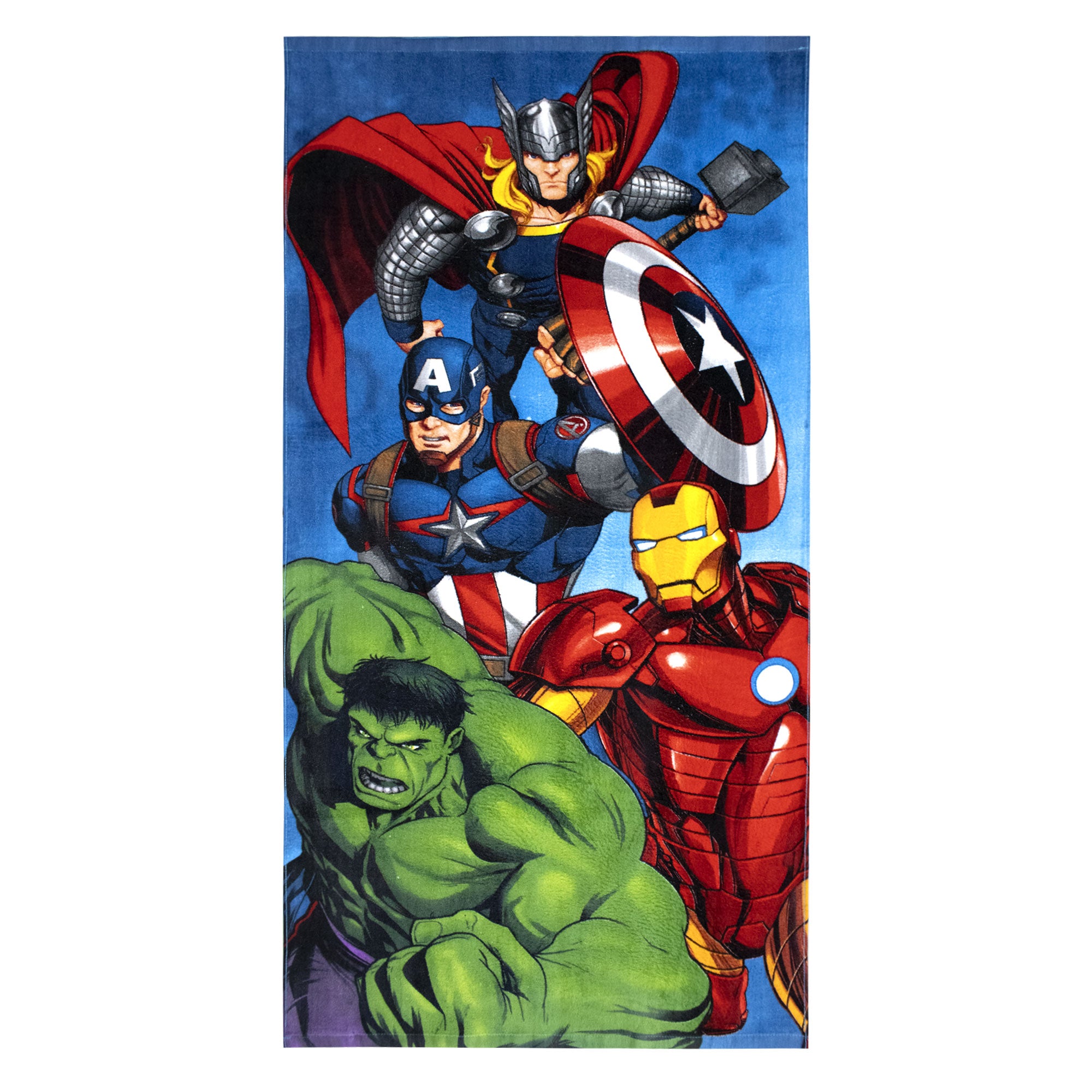 Telo mare Marvel Avengers in cotone 70x140cm asciugamano piscina 6817