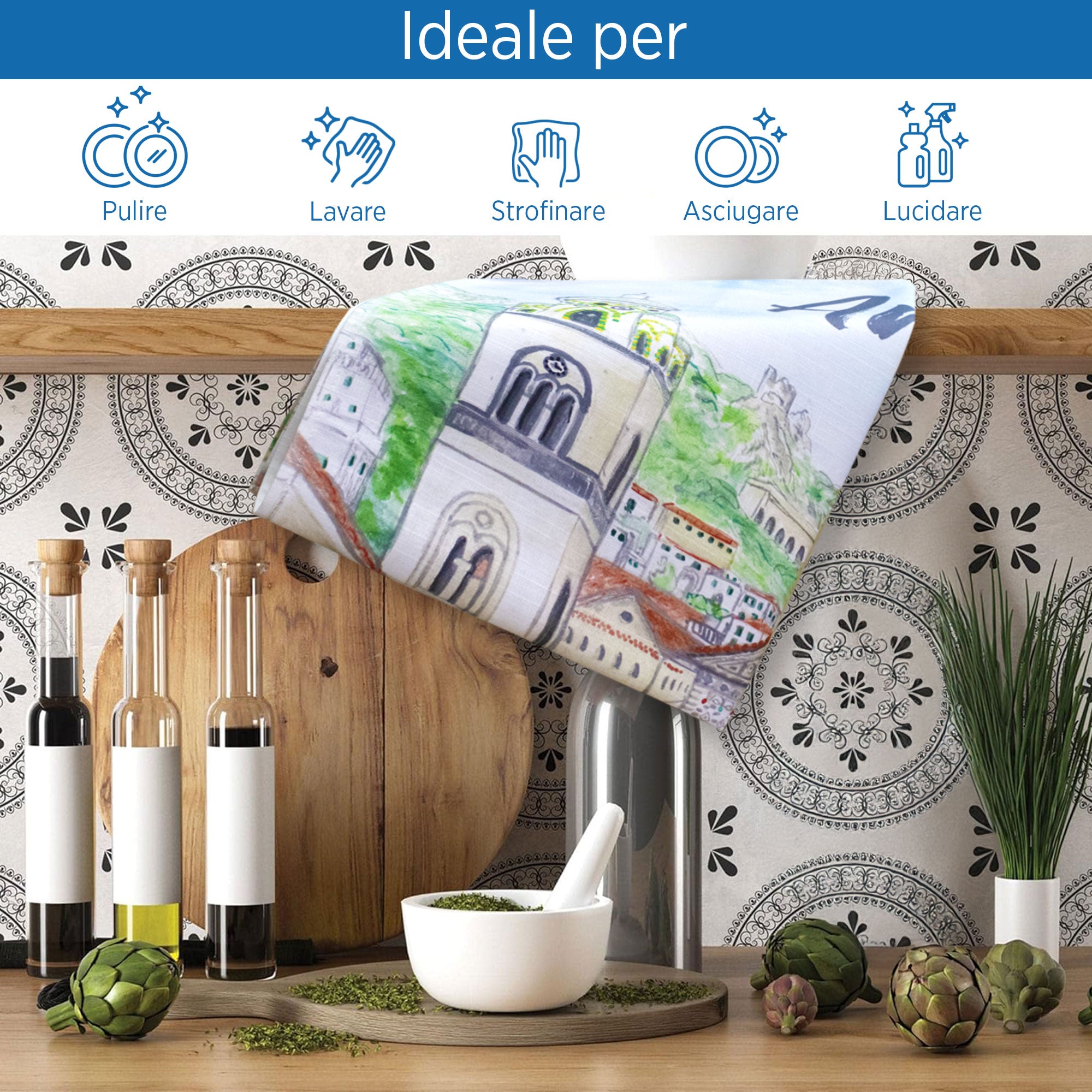 30 Strofinacci In Filo Metallico Riutilizzabili - Panni Multiuso Per Cucina Anti-Graffio 20x20 Cm - Foto 3