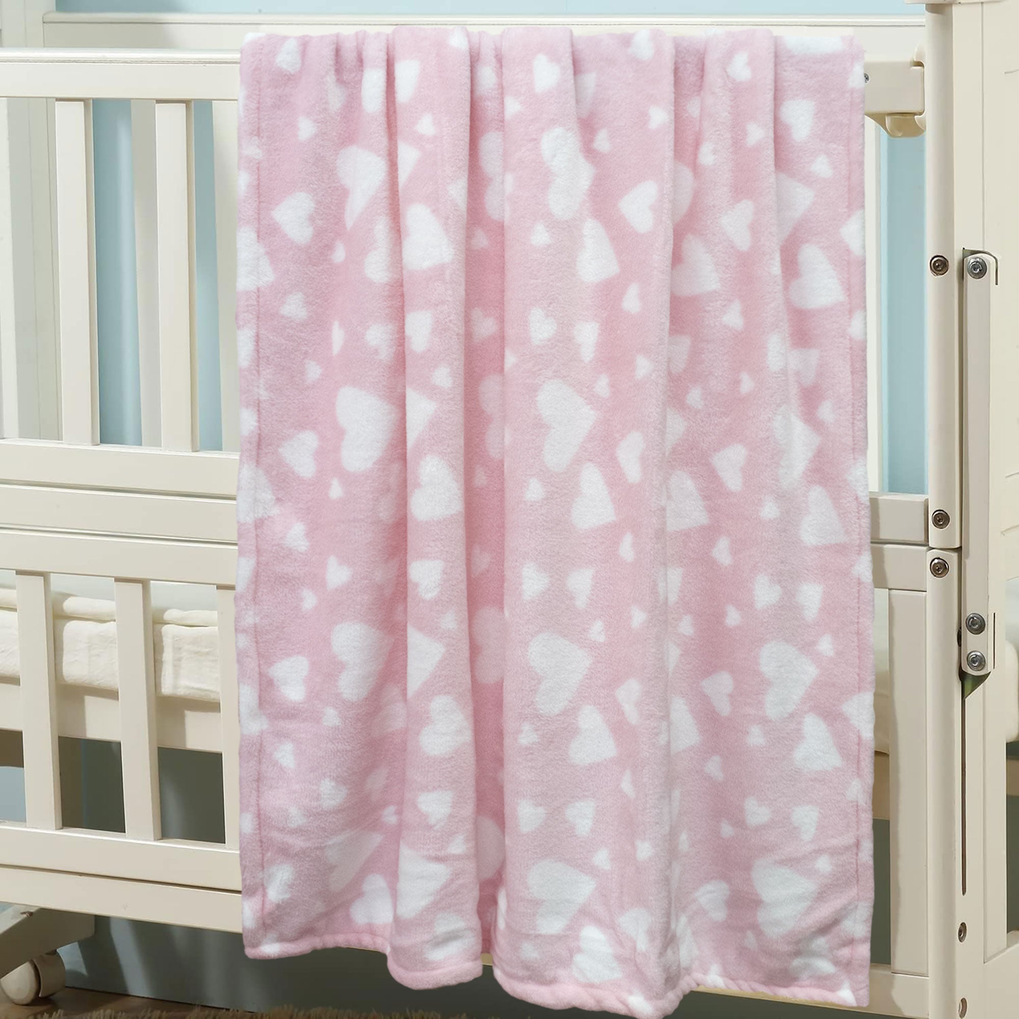 Newborn Cot Blanket Cot printed fleece blanket 100x140cm children 6584