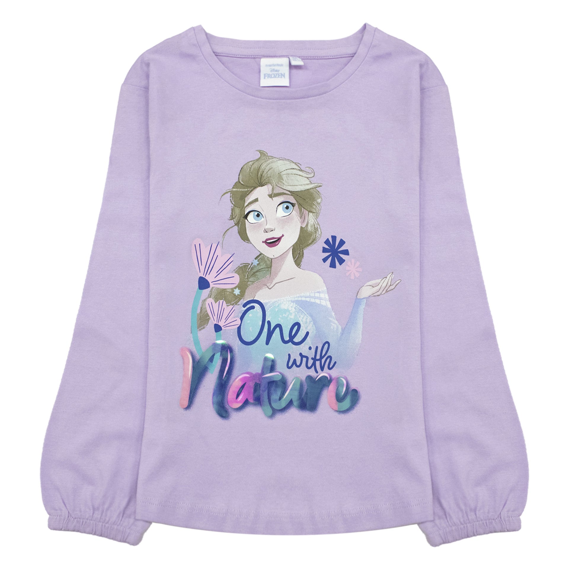 T-shirt La Reine Des Neiges - Personnalisé Elsa - Femme Ou Fille - 100% Coton Blanc