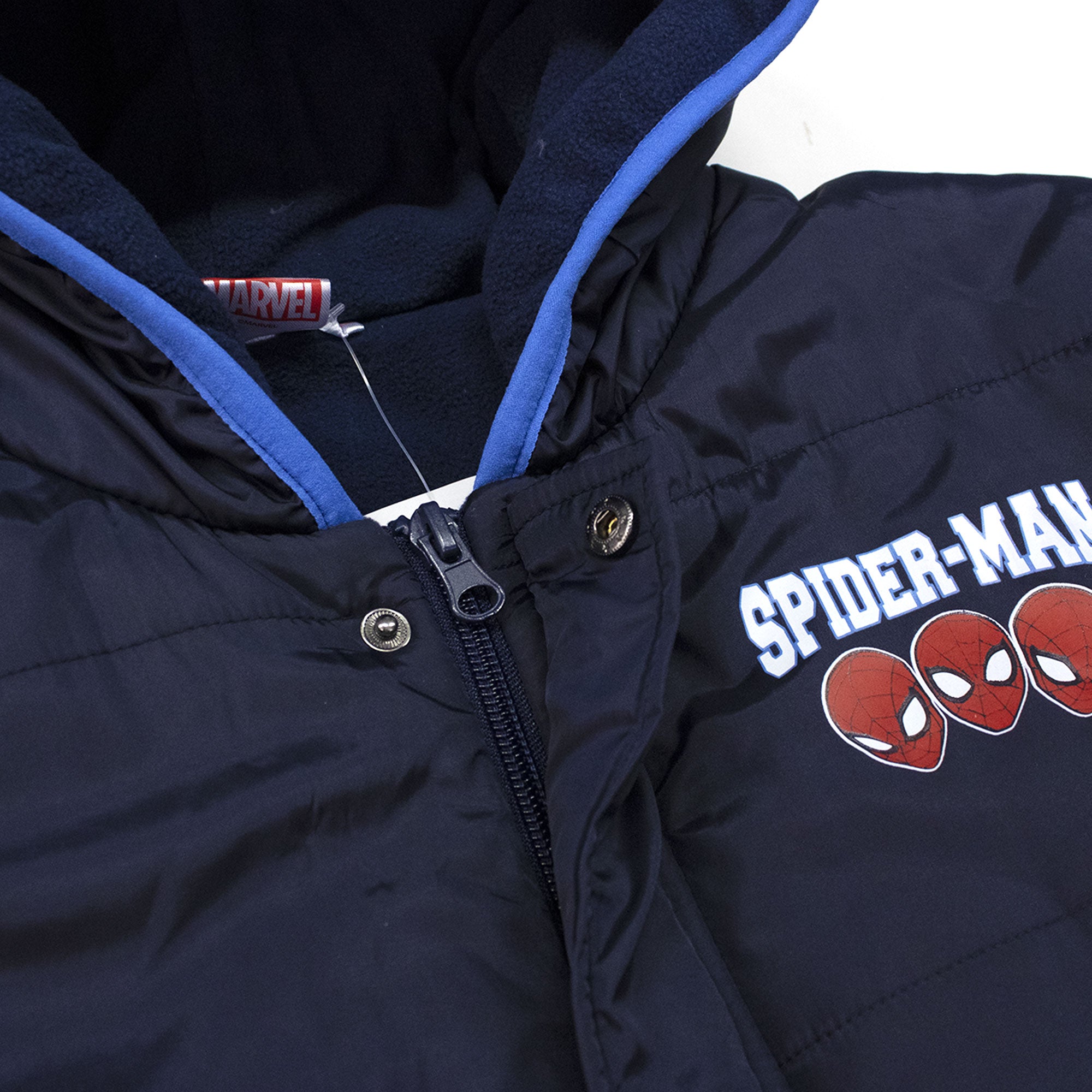 Giubbotto Spiderman per bambino piumino imbottito giacca invernale 6966