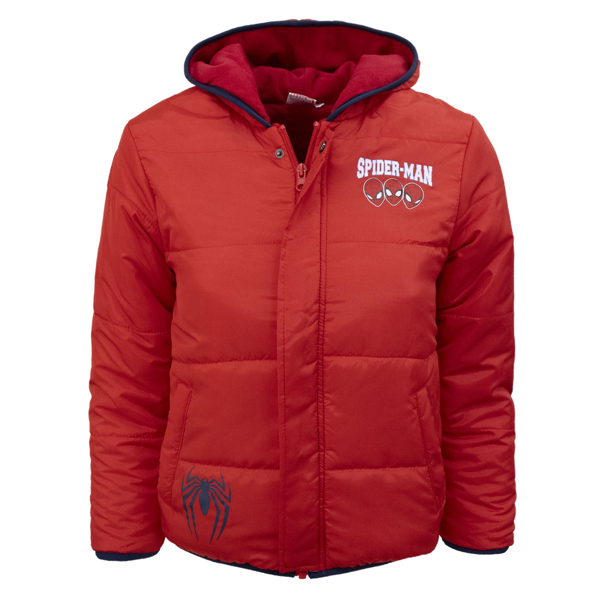 Giubbotto Spiderman per bambino piumino imbottito giacca invernale 6966