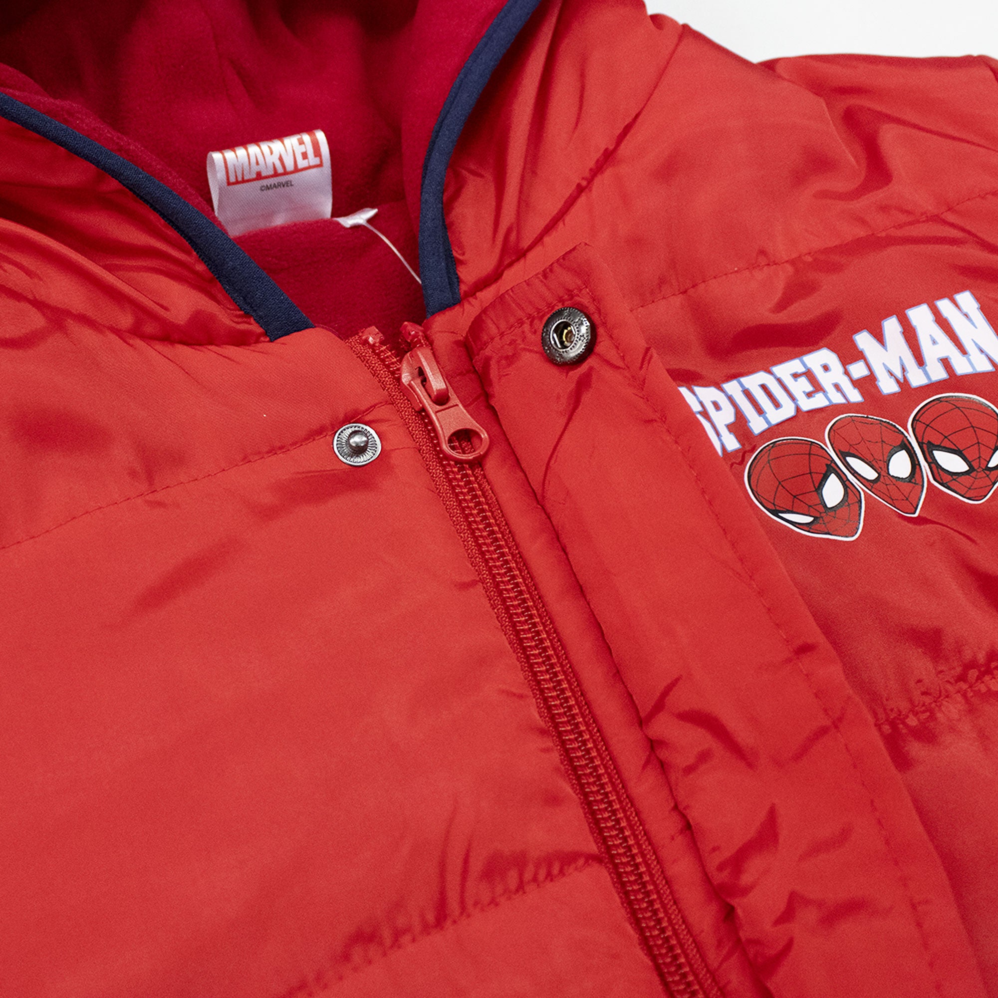 Giubbotto Spiderman per bambino piumino imbottito giacca invernale 6966