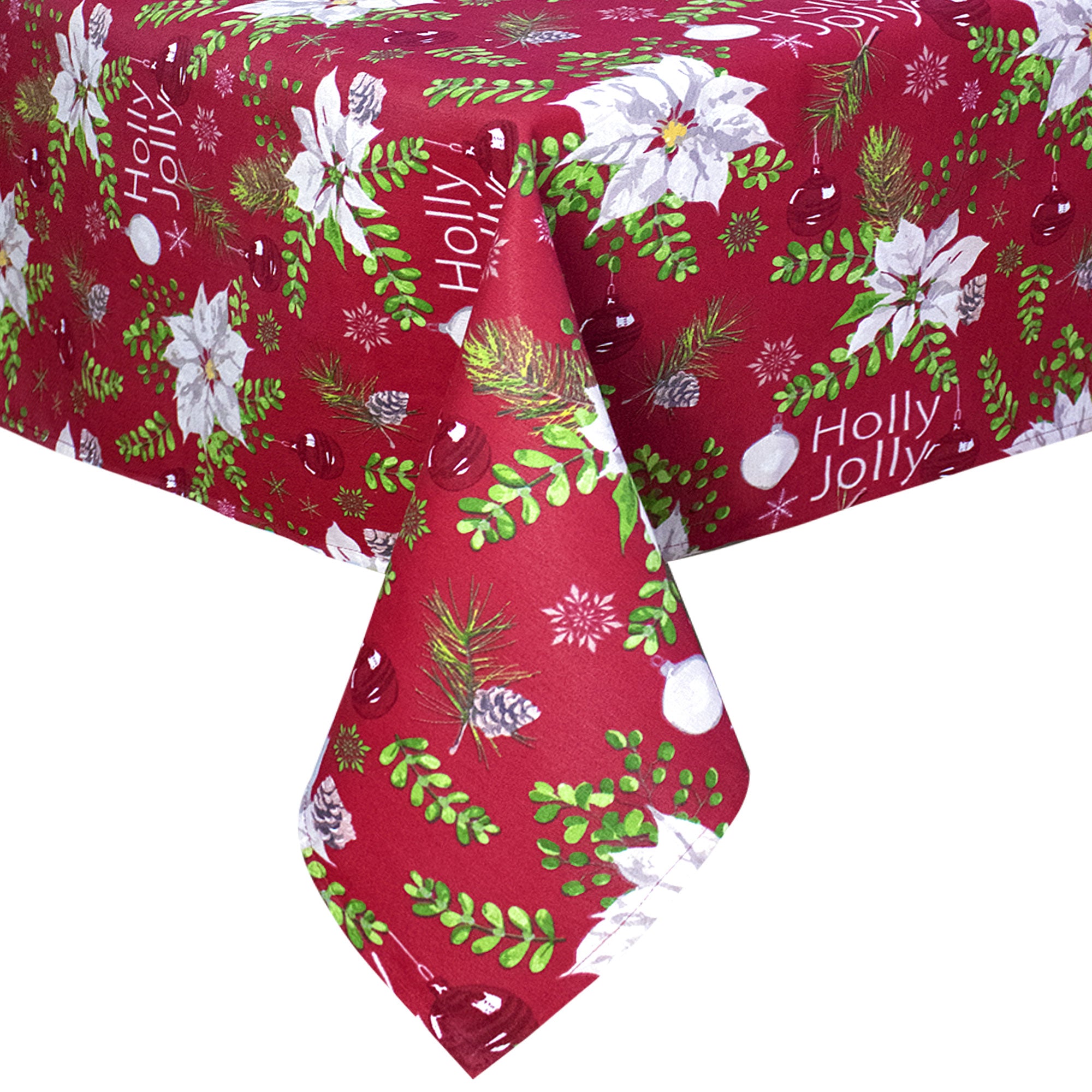 Tovaglia Natalizia rettangolare varie misure Copritavolo Twill stampato 6974