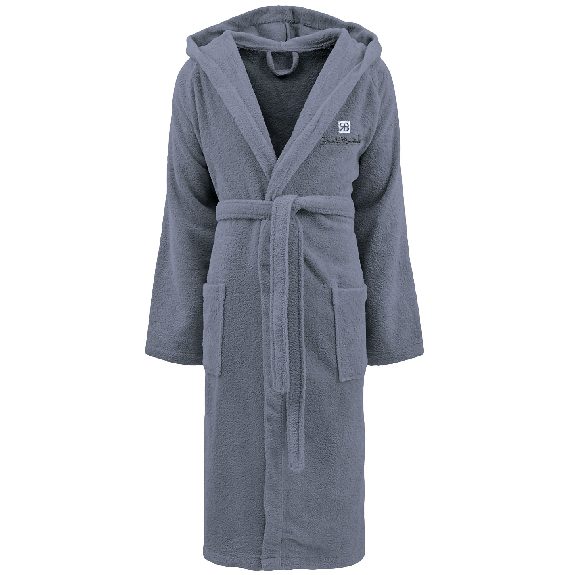 Accappatoio taglie forti in spugna cotone Renato Balestra unisex oversize 7016