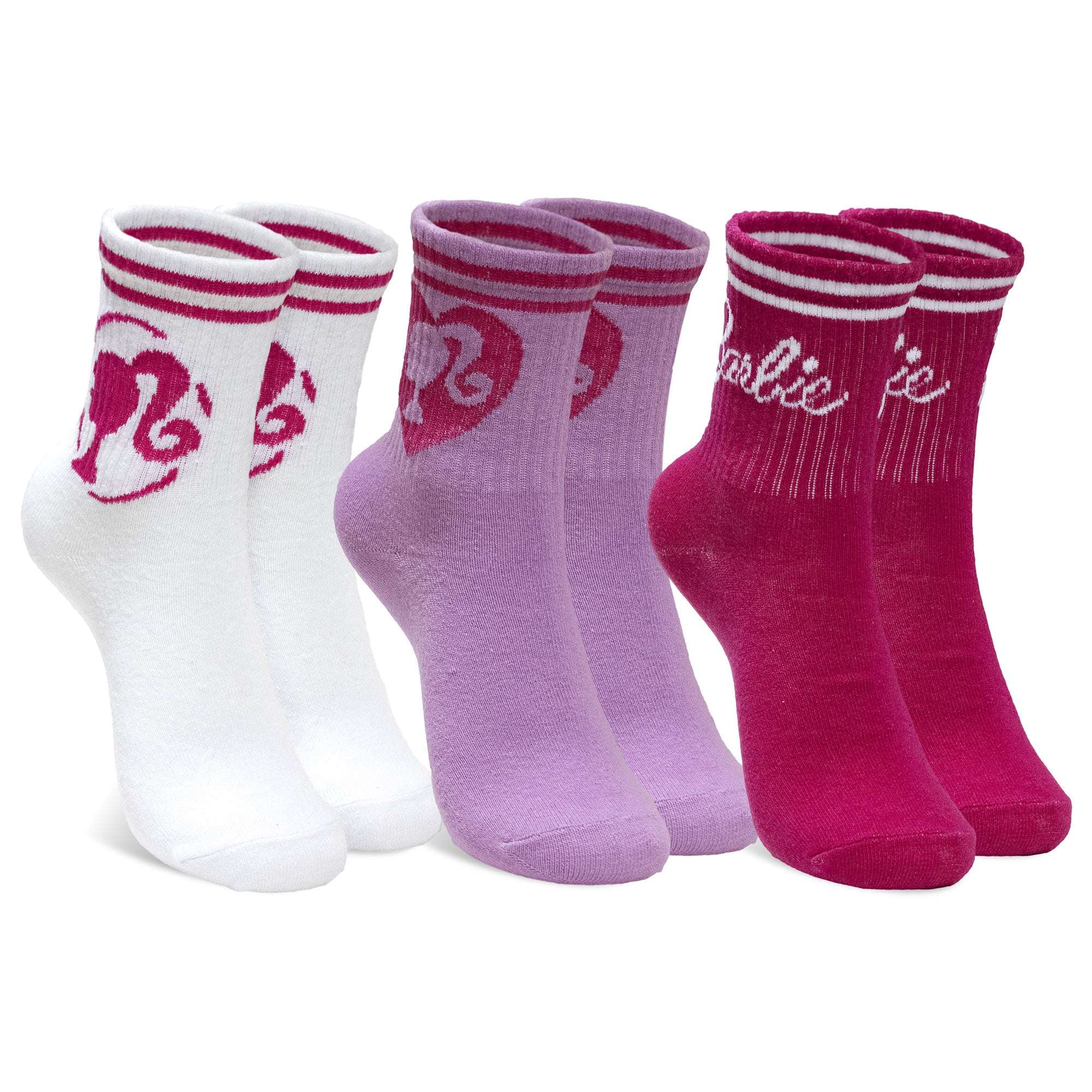 Calzini per bambina Barbie set 3 paia di calze caldo cotone 7021
