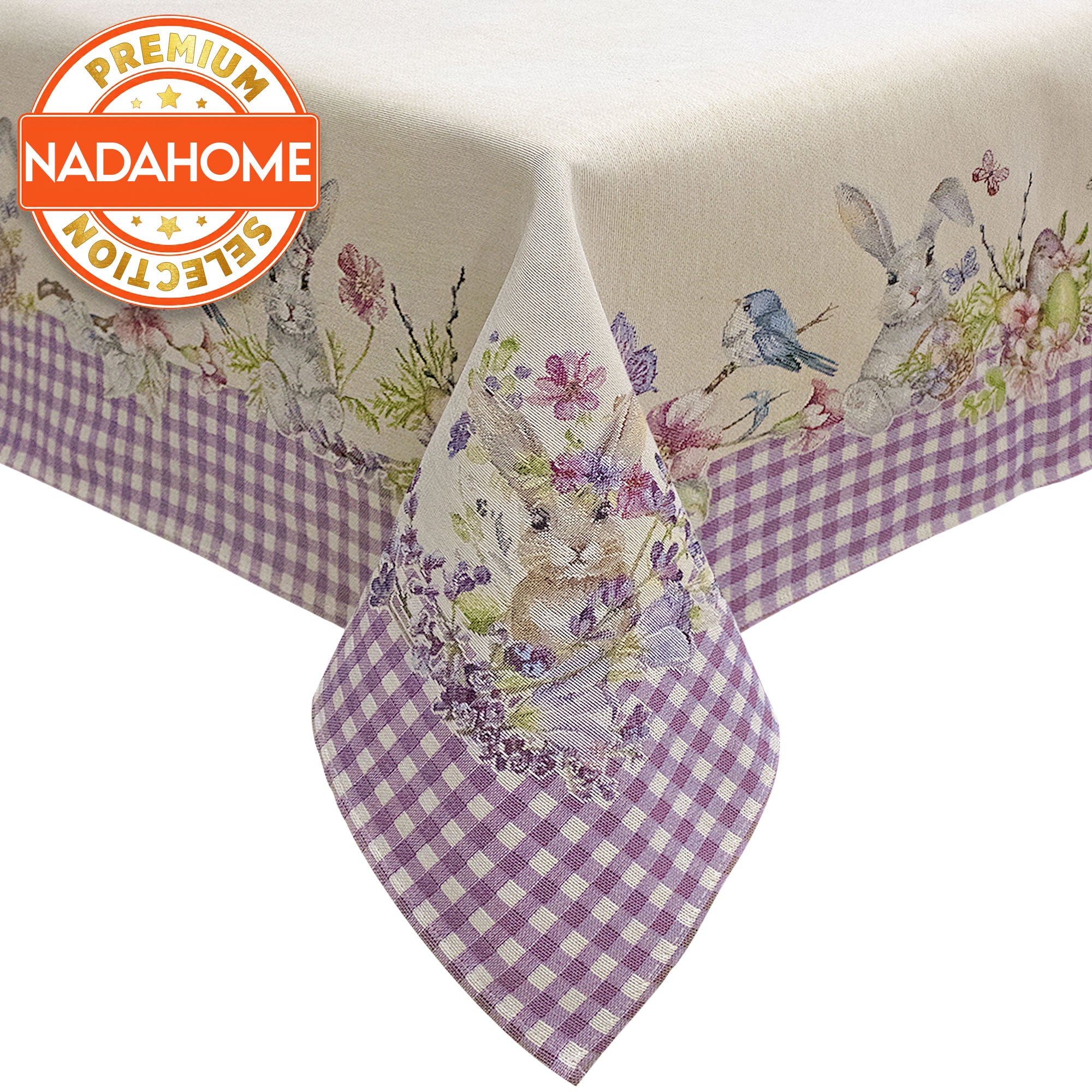 Copritavolo Pasquale in gobelin tovaglia Pasqua primaverile varie misure 7027